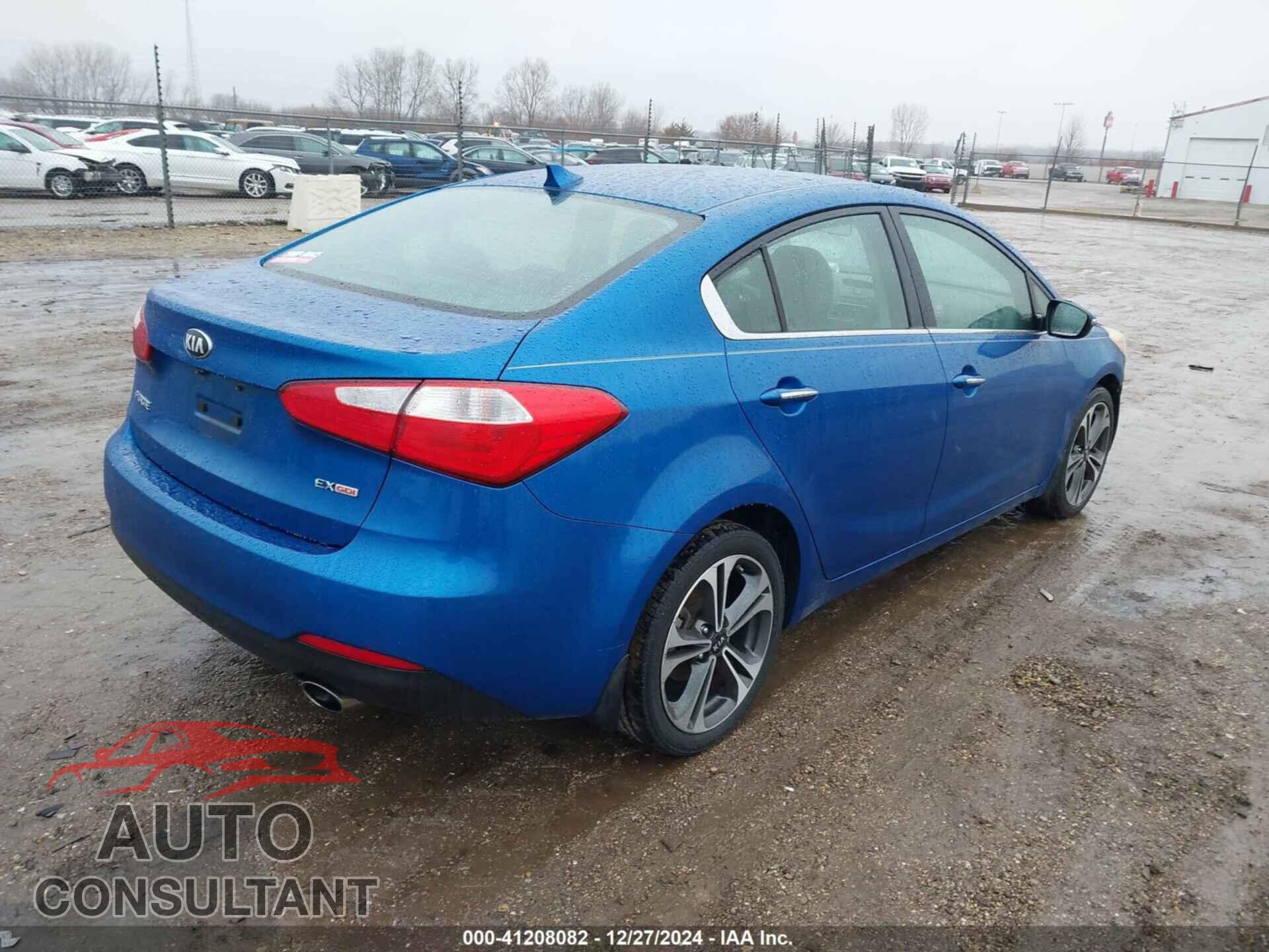 KIA FORTE 2014 - KNAFX4A80E5061938