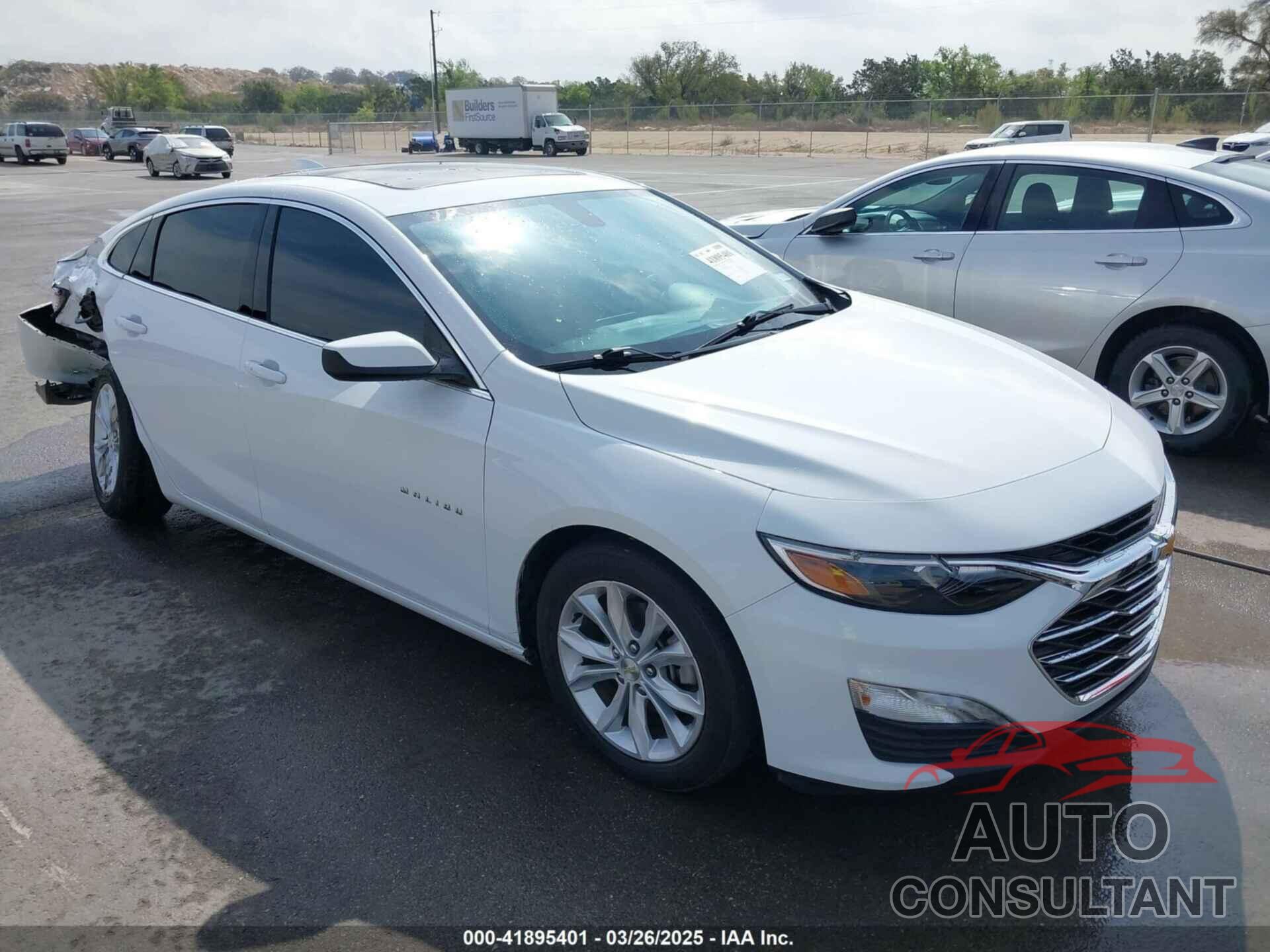CHEVROLET MALIBU 2021 - 1G1ZD5ST8MF074973