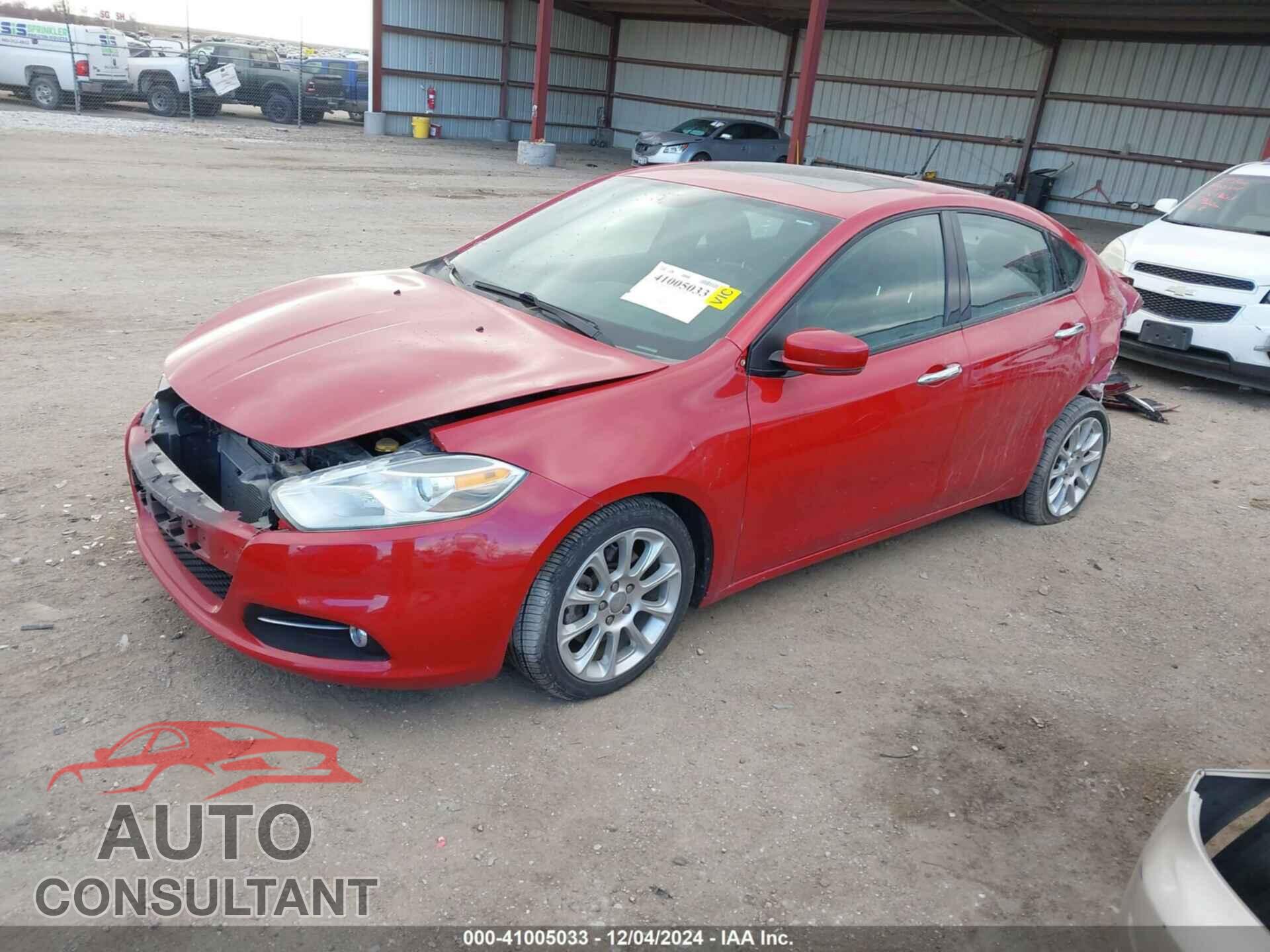 DODGE DART 2013 - 1C3CDFCA0DD317613