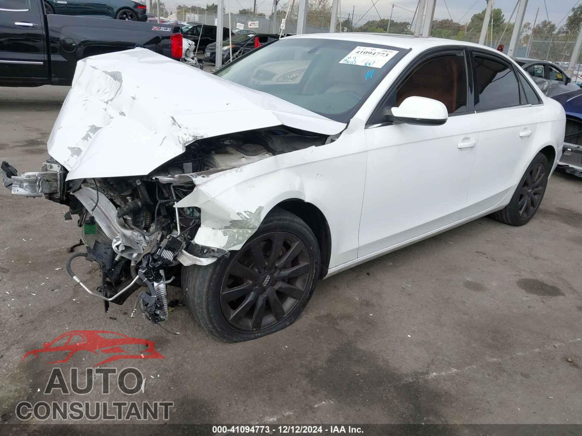 AUDI A4 2013 - WAUAFAFL9DN020800