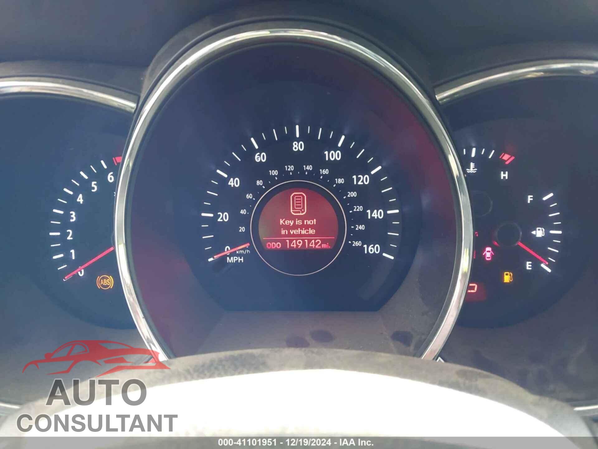 KIA OPTIMA 2011 - KNAGN4A73B5168155
