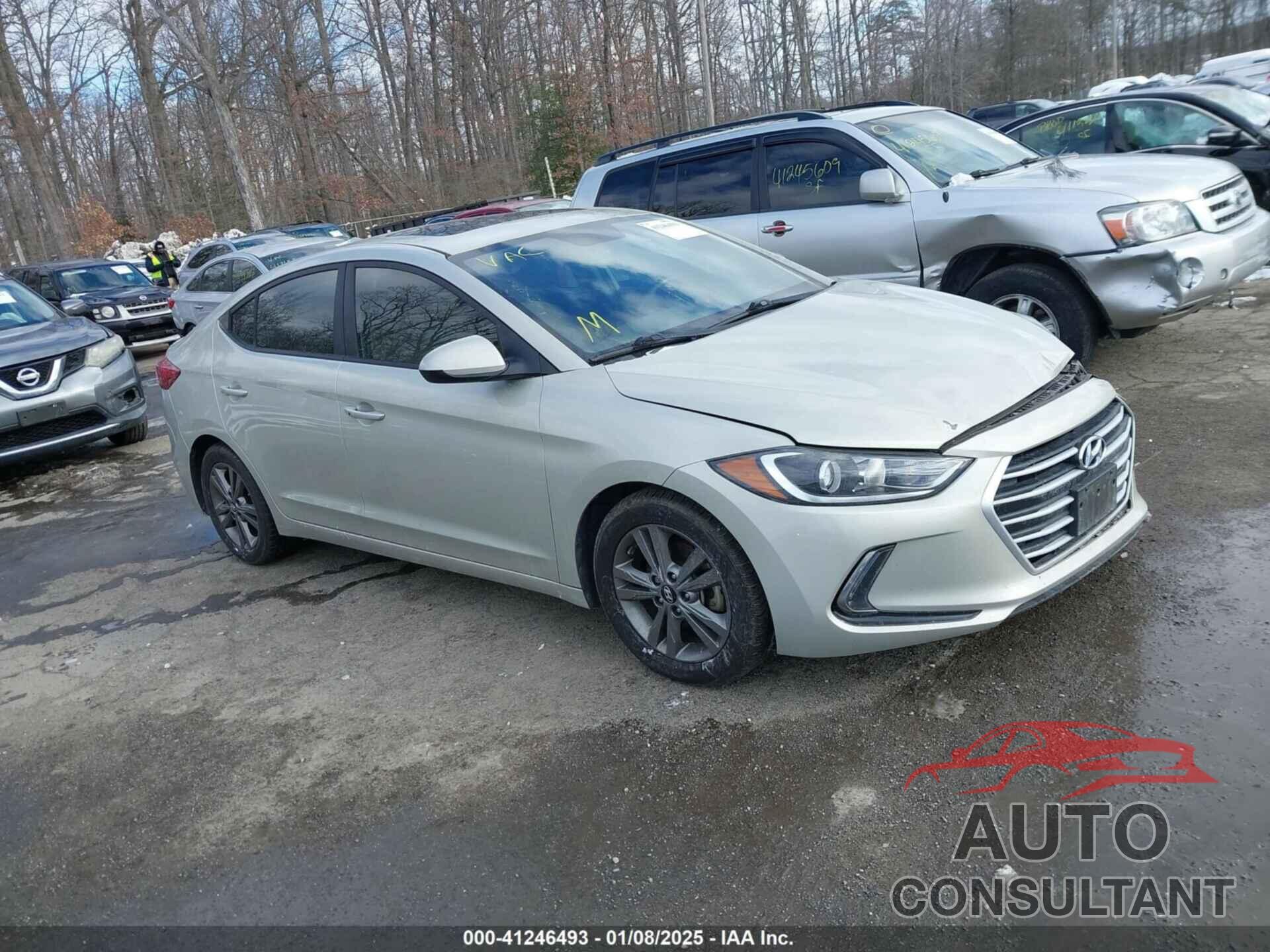 HYUNDAI ELANTRA 2018 - 5NPD84LF0JH221023