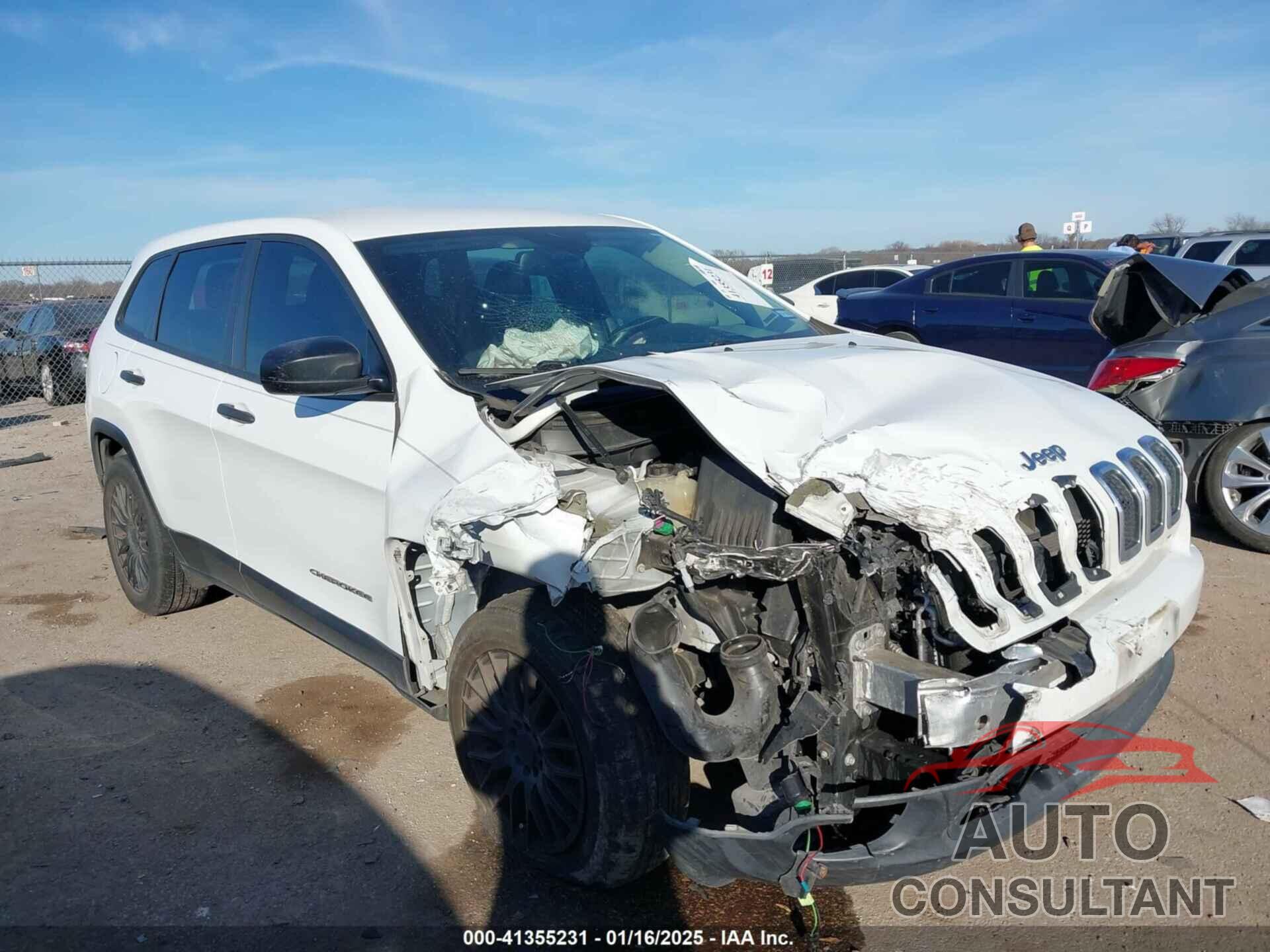 JEEP CHEROKEE 2016 - 1C4PJLAS4GW329417