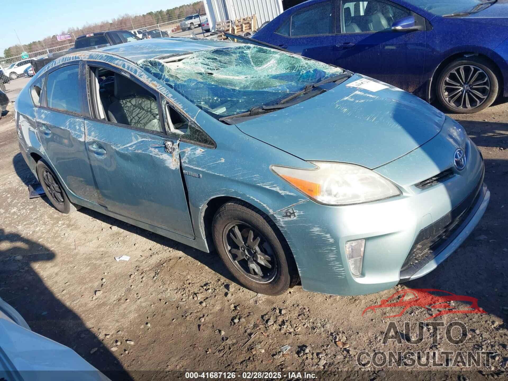 TOYOTA PRIUS 2013 - JTDKN3DU2D5681411