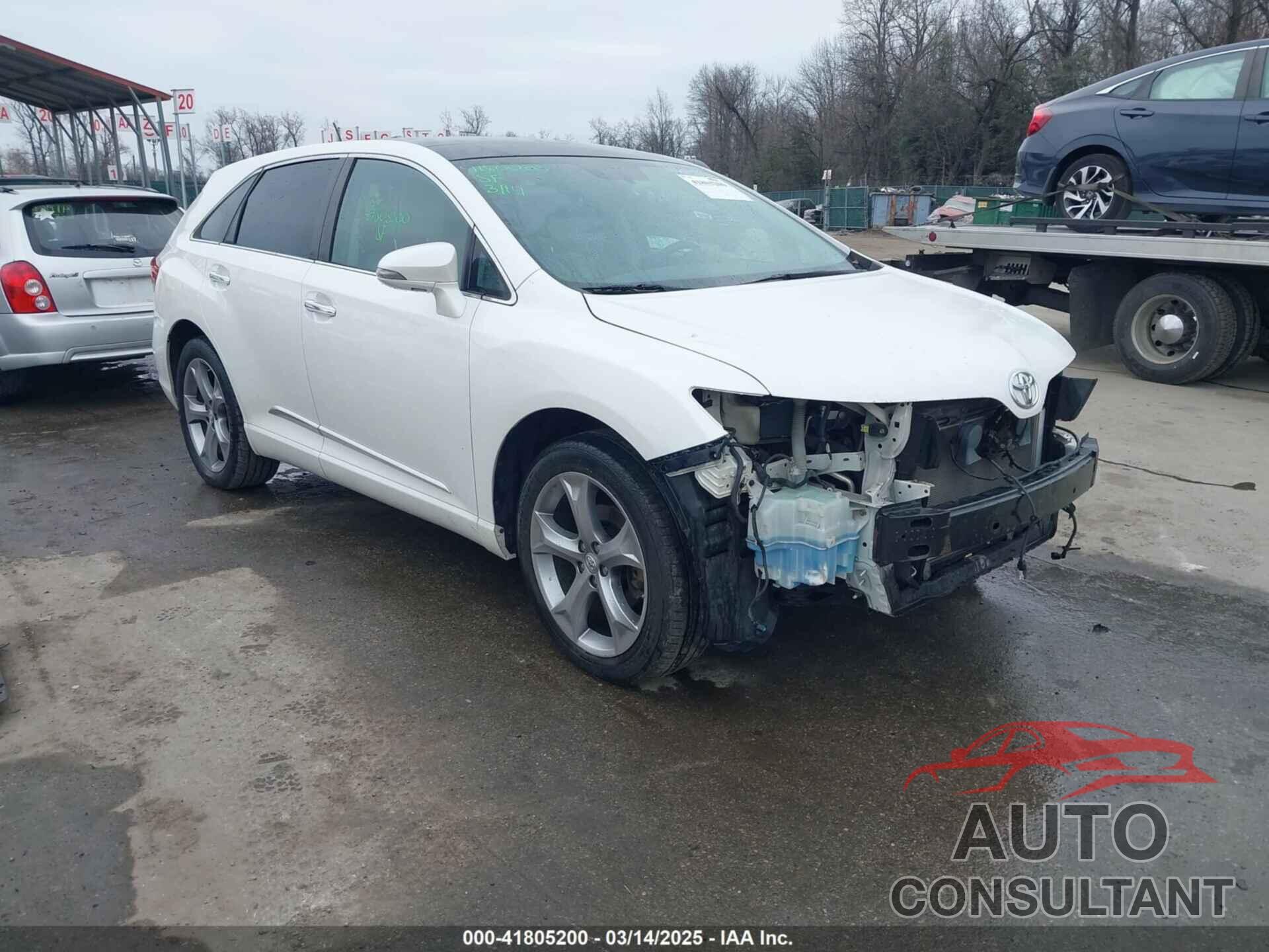 TOYOTA VENZA 2013 - 4T3BK3BB2DU095357