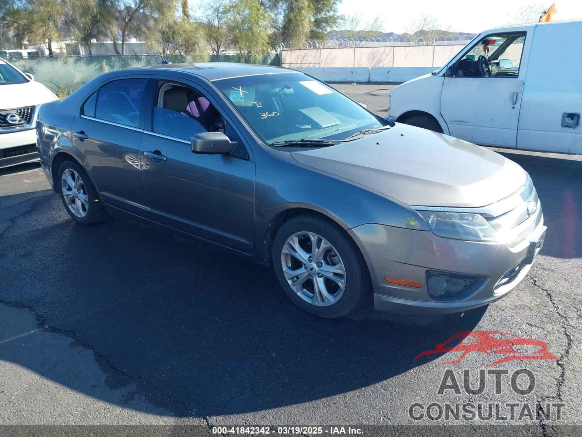 FORD FUSION 2012 - 3FAHP0HA9CR144569