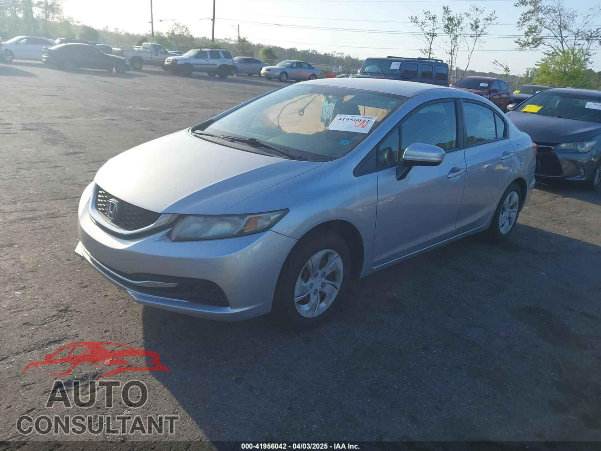 HONDA CIVIC 2014 - 19XFB2F5XEE062023