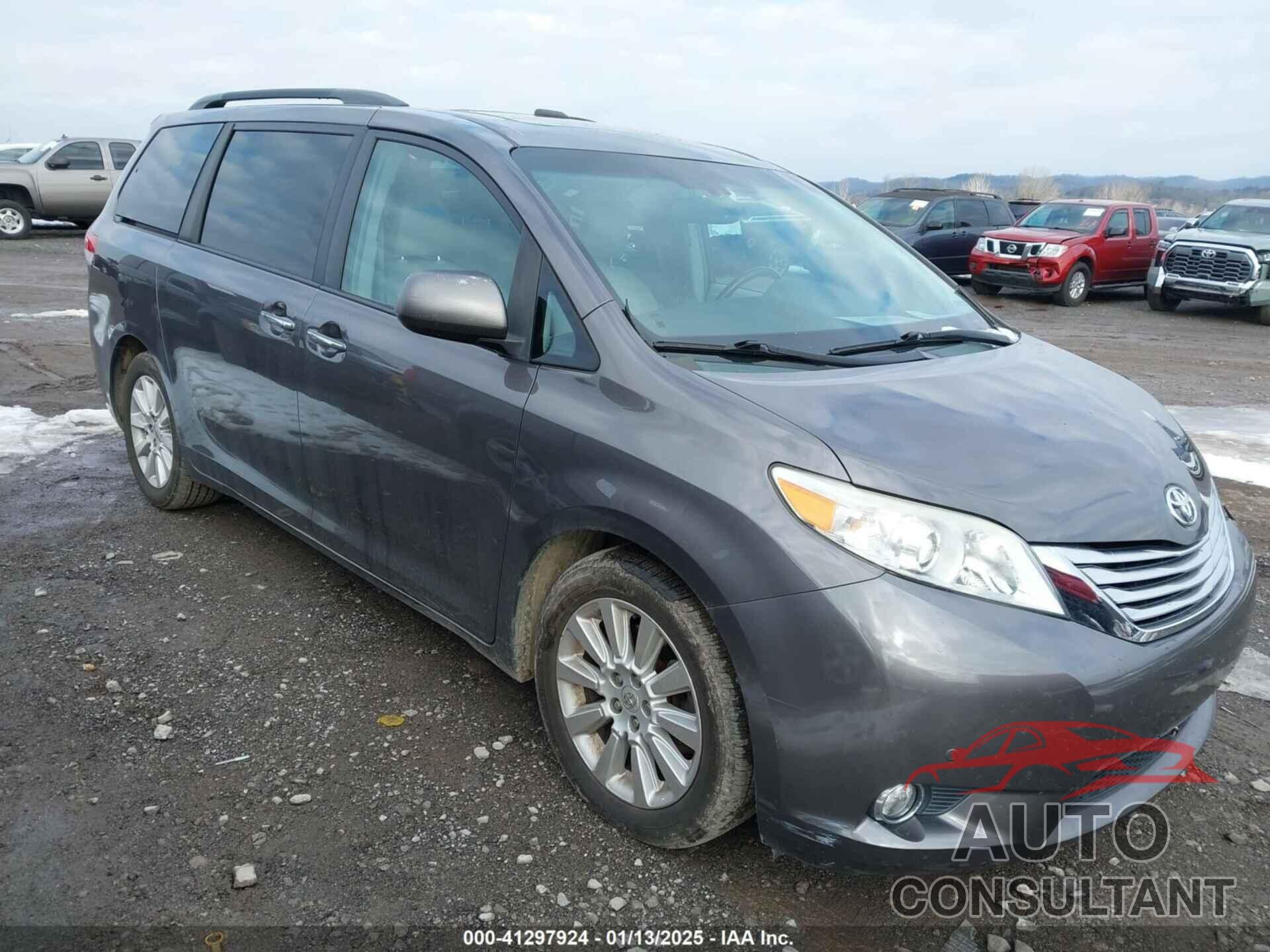 TOYOTA SIENNA 2012 - 5TDYK3DC0CS183534