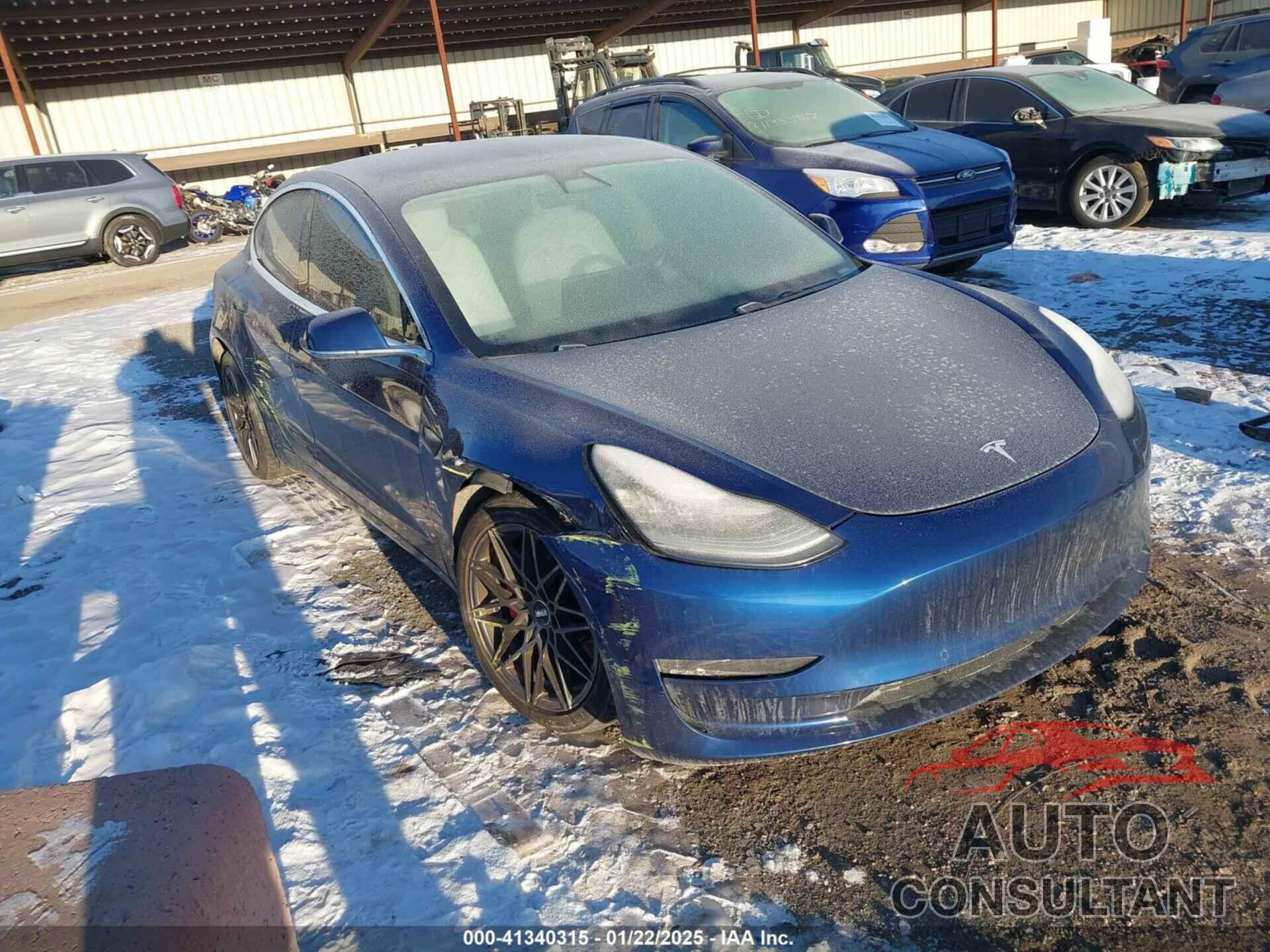 TESLA MODEL 3 2019 - 5YJ3E1EB1KF422099