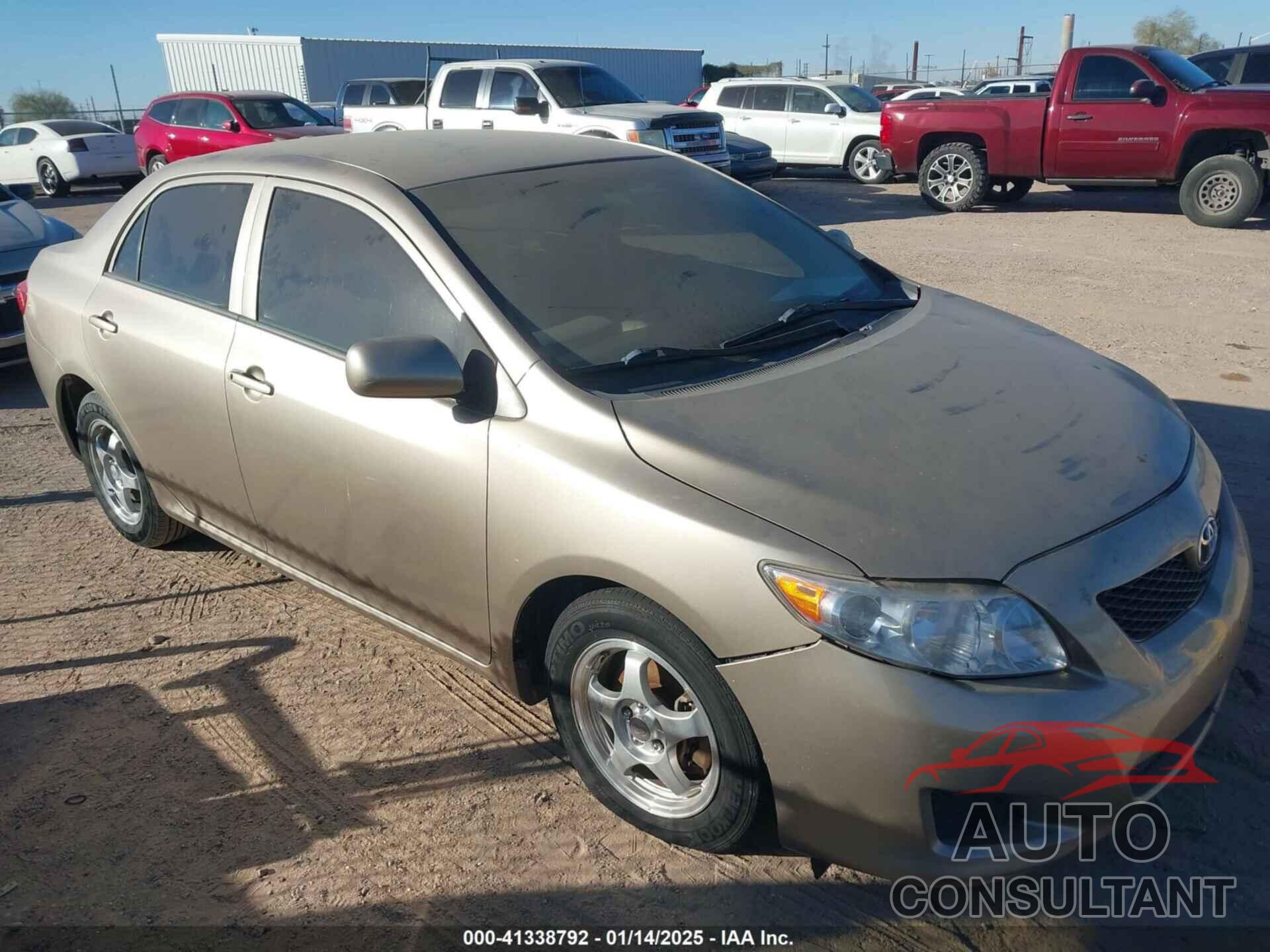 TOYOTA COROLLA 2009 - 1NXBU40E89Z056673