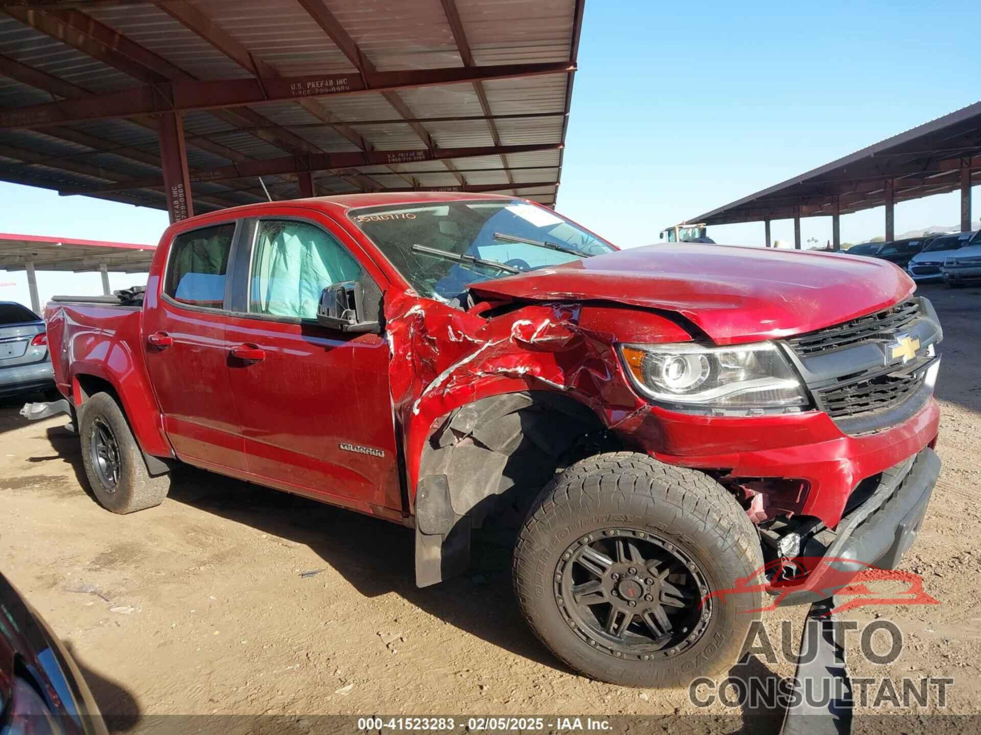 CHEVROLET COLORADO 2016 - 1GCGTDE35G1130036