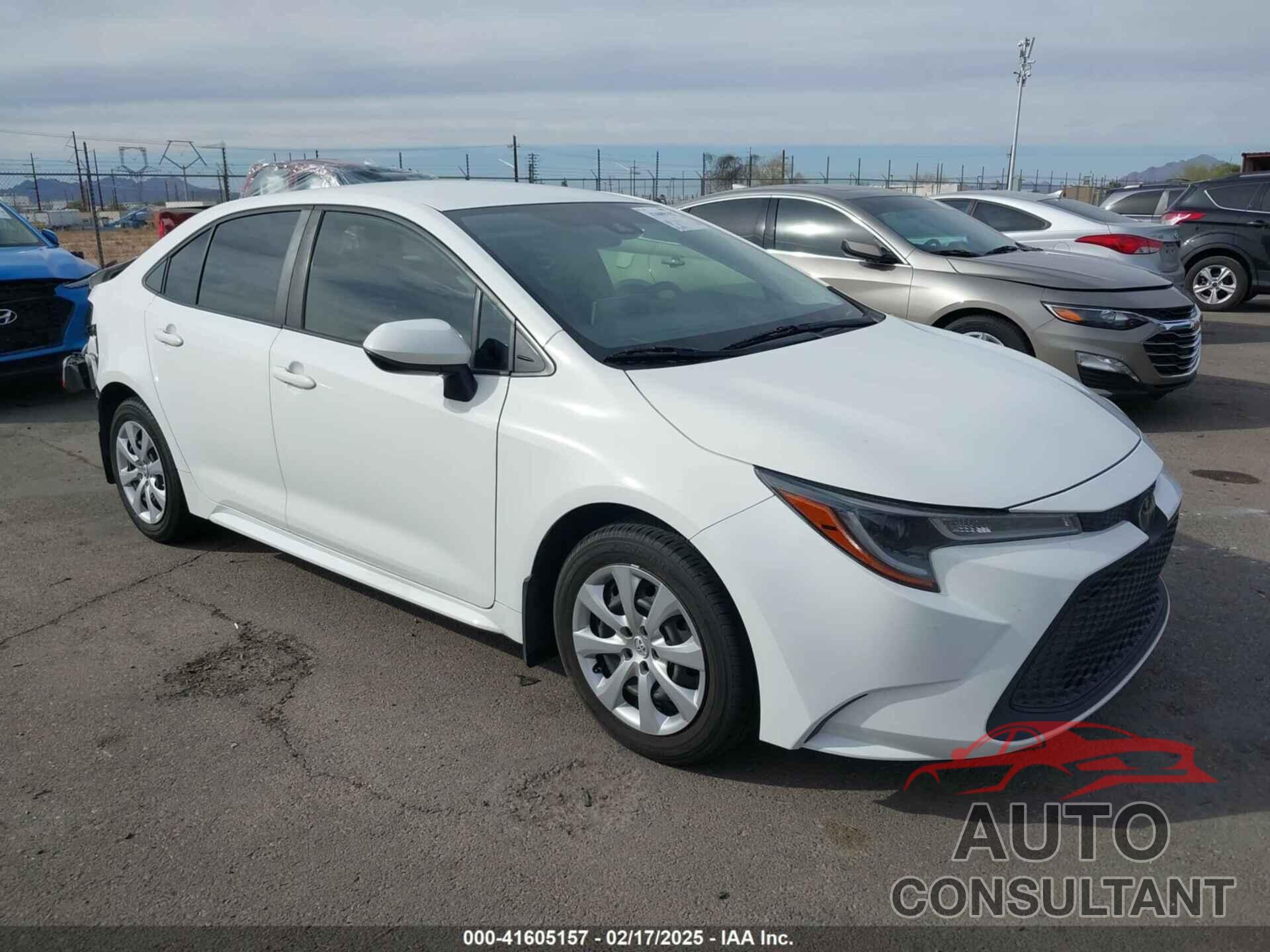 TOYOTA COROLLA 2020 - JTDEPRAE1LJ049612