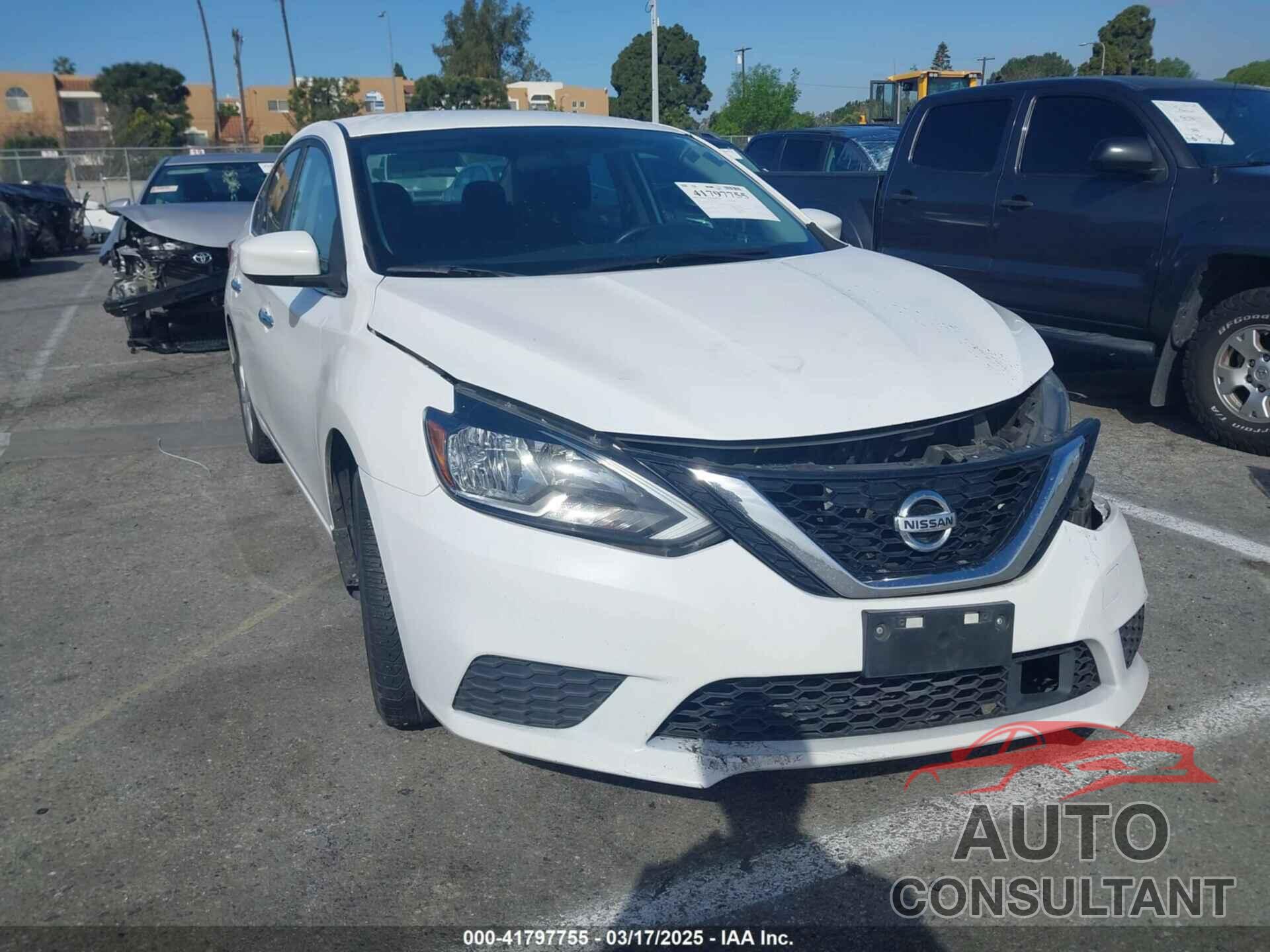 NISSAN SENTRA 2018 - 3N1AB7AP0JL659481