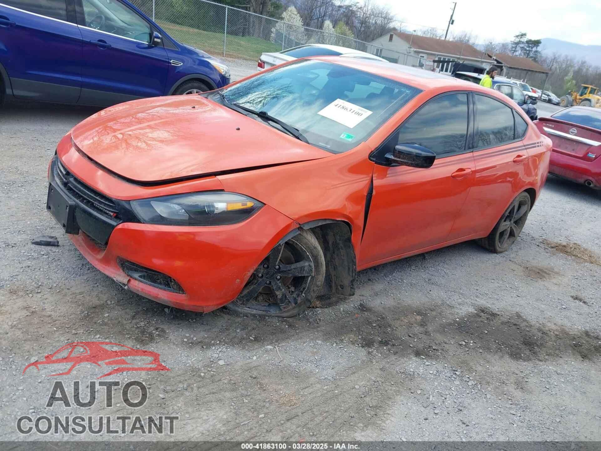 DODGE DART 2015 - 1C3CDFBB2FD414874