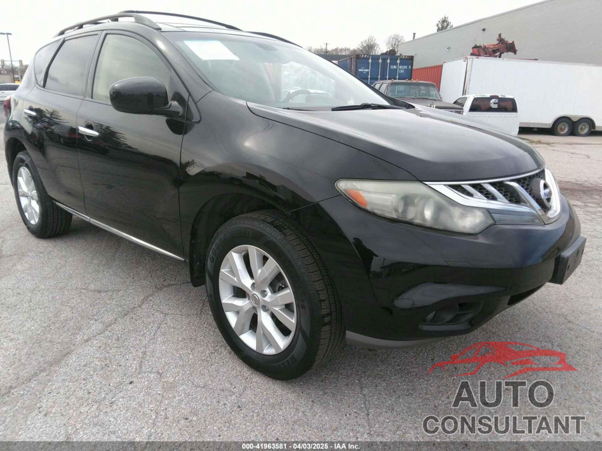 NISSAN MURANO 2013 - JN8AZ1MW7DW316985