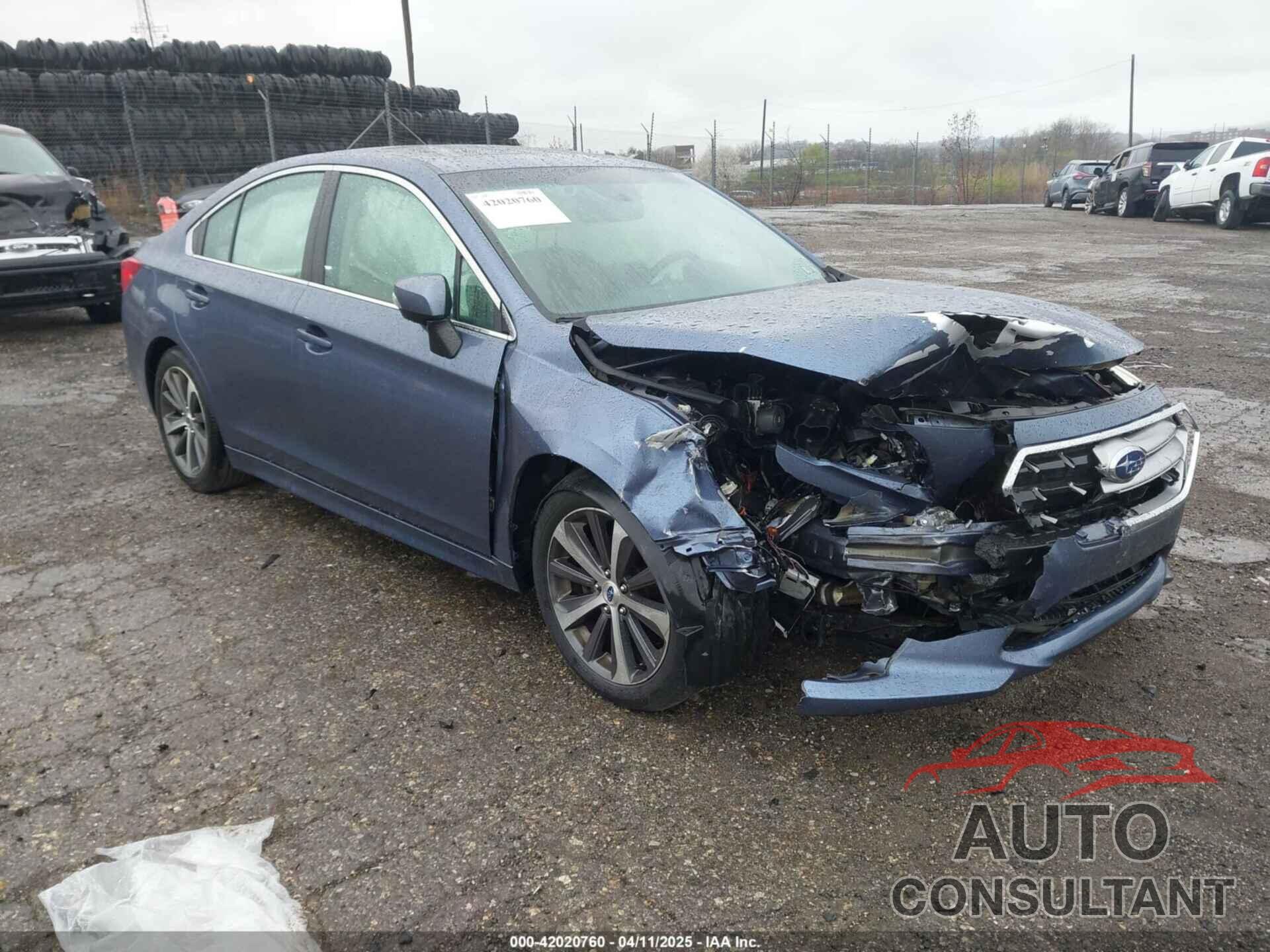 SUBARU LEGACY 2016 - 4S3BNAN61G3052081