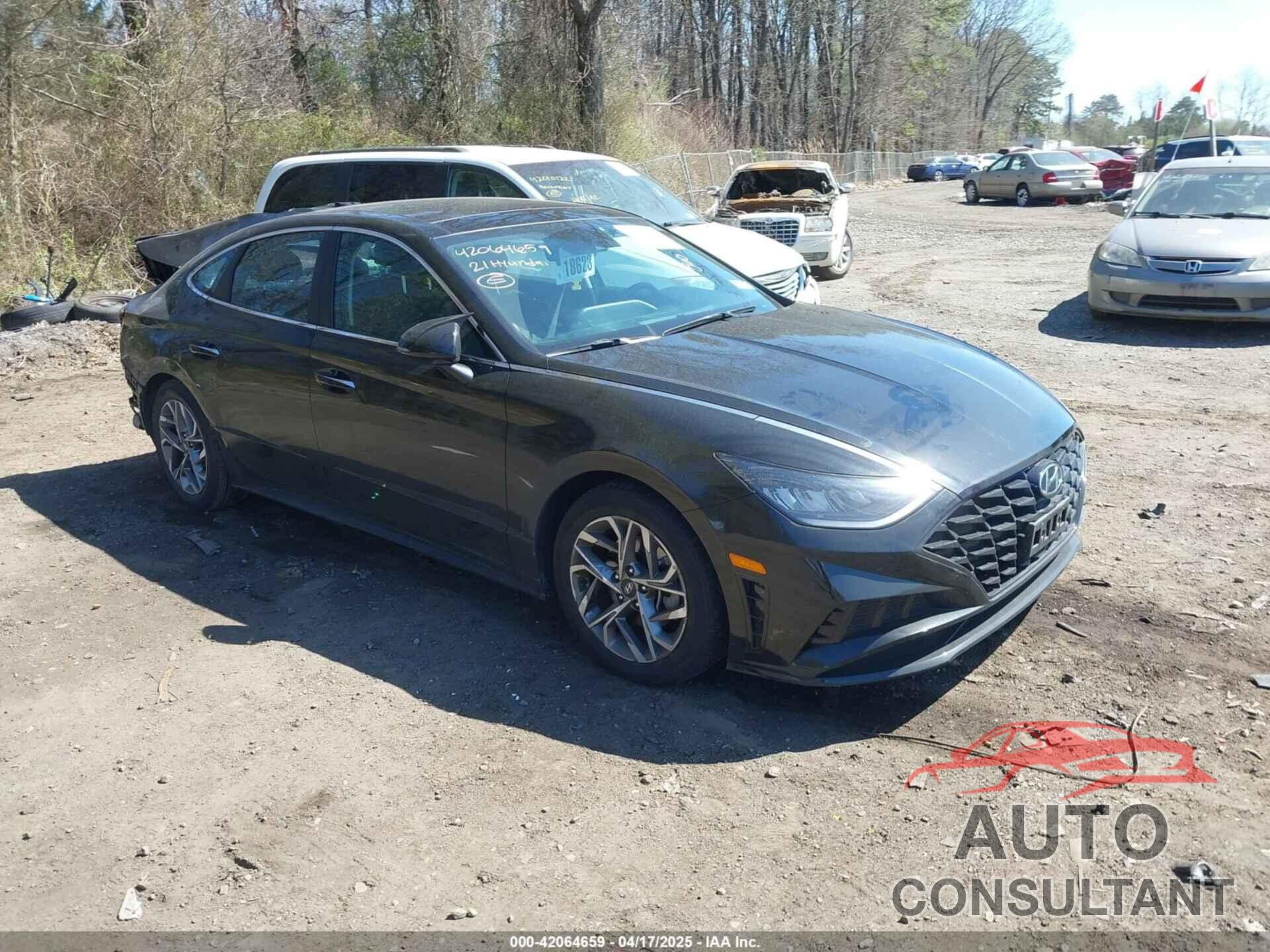HYUNDAI SONATA 2021 - KMHL14JAXMA160391