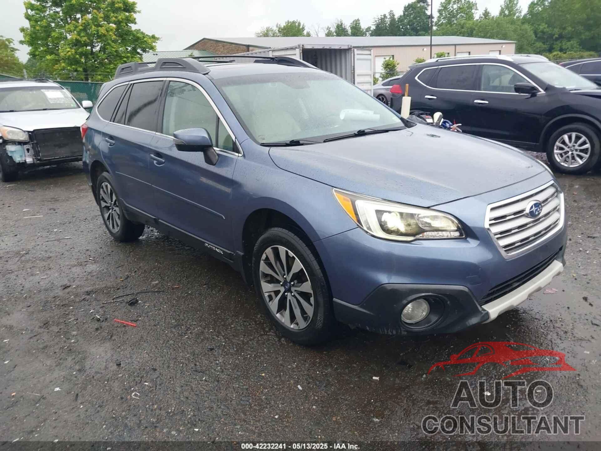 SUBARU OUTBACK 2016 - 4S4BSENC7G3234546