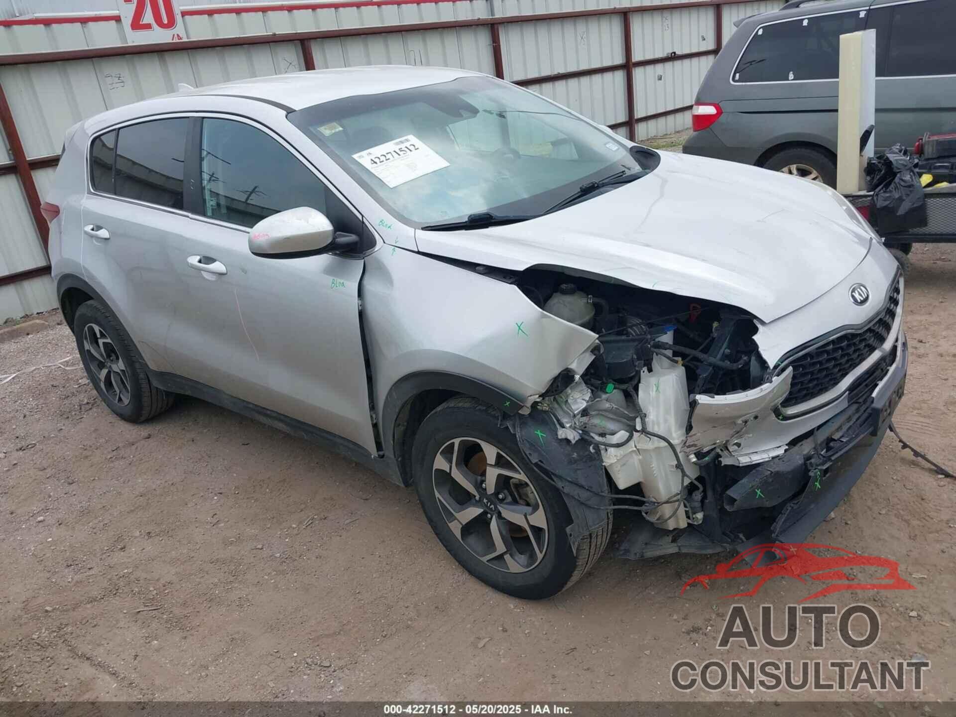 KIA SPORTAGE 2020 - KNDPM3AC9L7810199