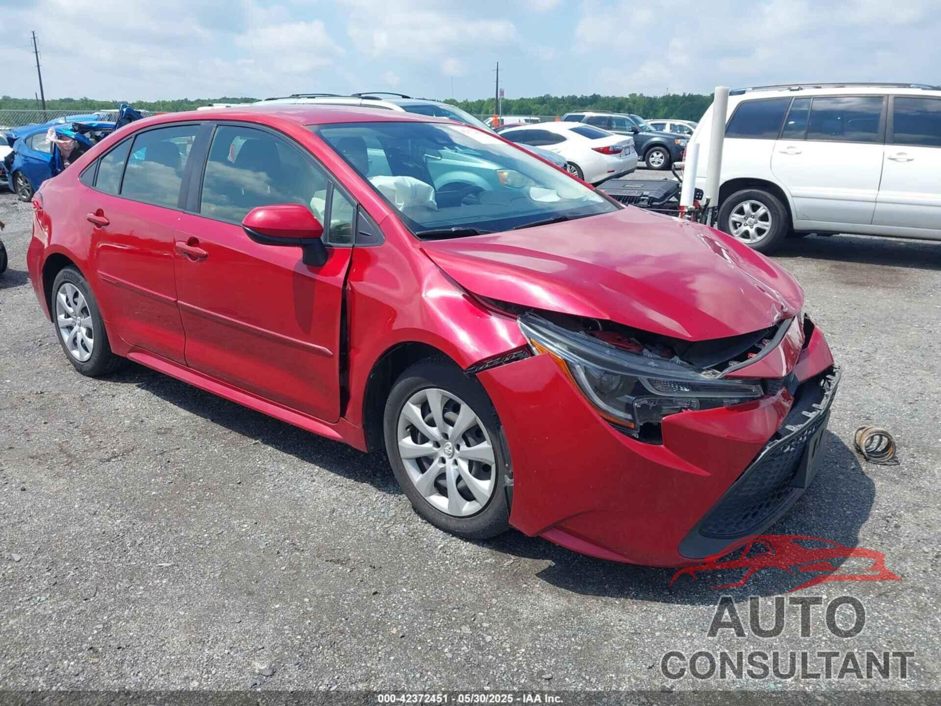 TOYOTA COROLLA 2020 - JTDEPRAE5LJ011820