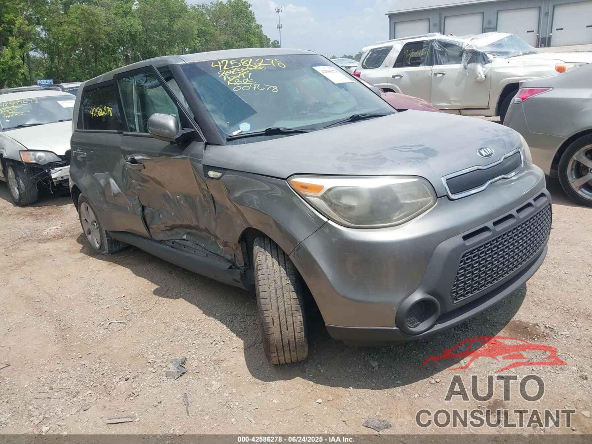 KIA SOUL 2014 - KNDJN2A22E7004678