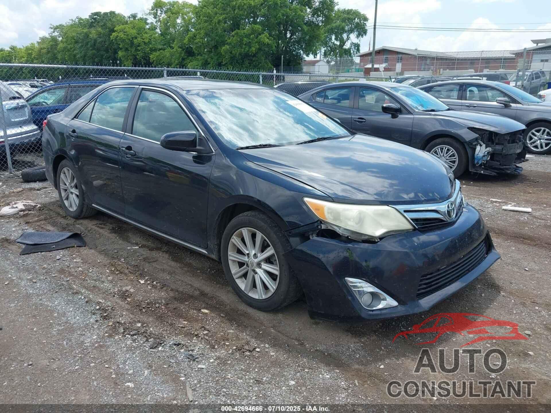 TOYOTA CAMRY 2012 - 4T1BK1FK2CU003394