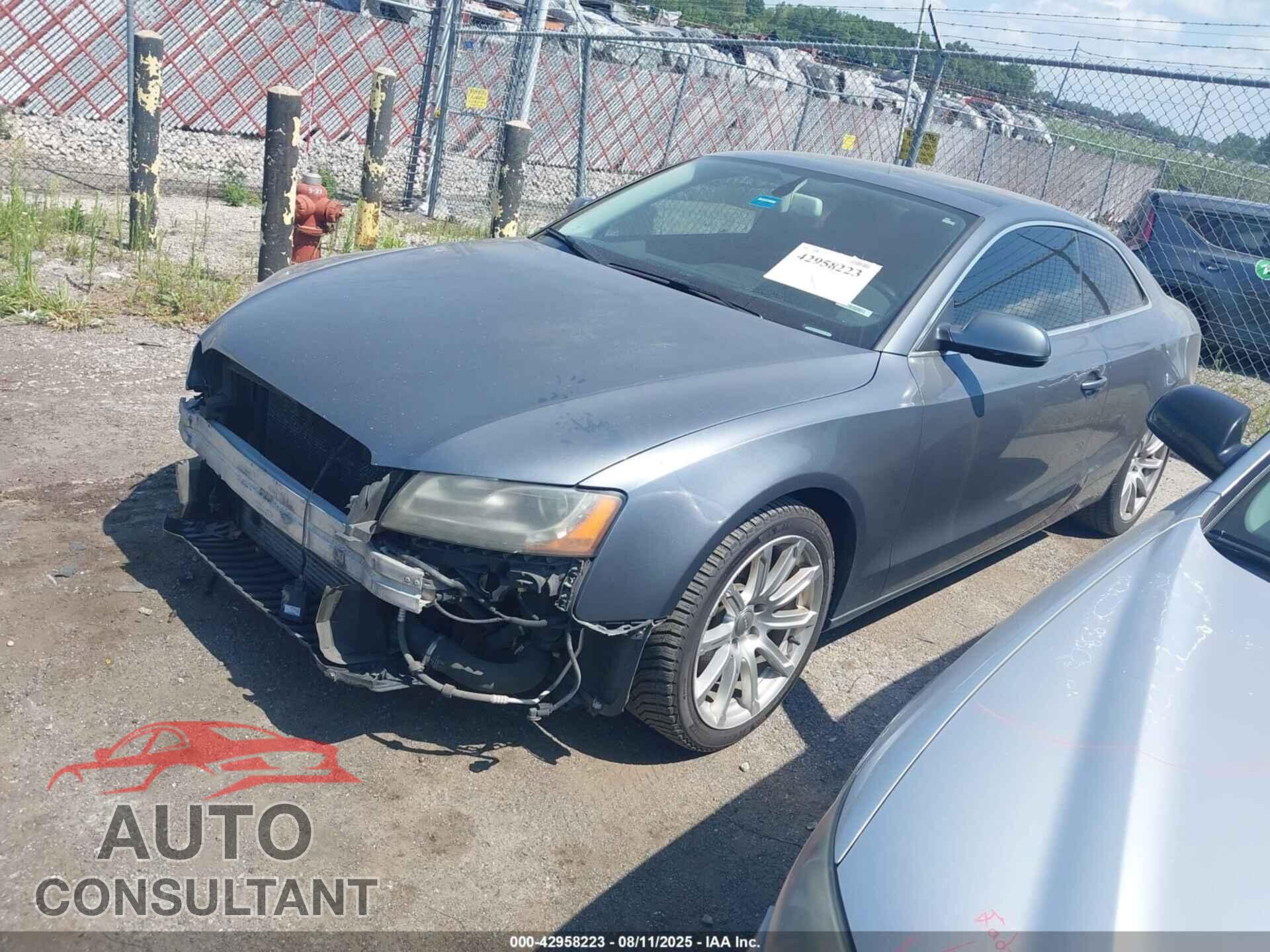 AUDI A5 2012 - WAULFAFR2CA024464