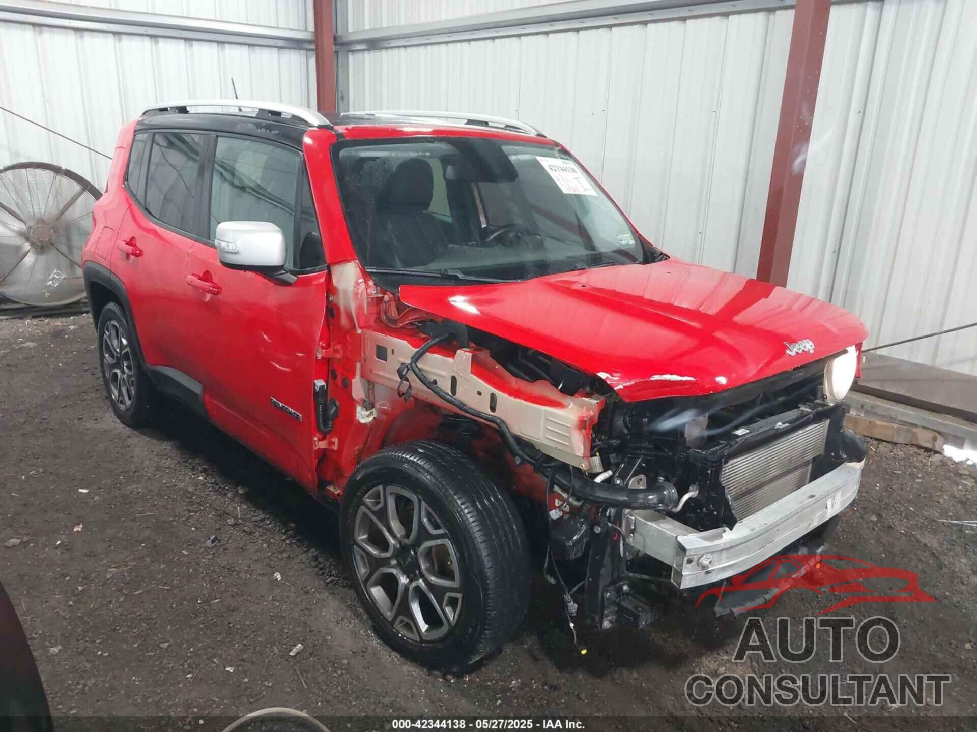 JEEP RENEGADE 2017 - ZACCJADB6HPF68464