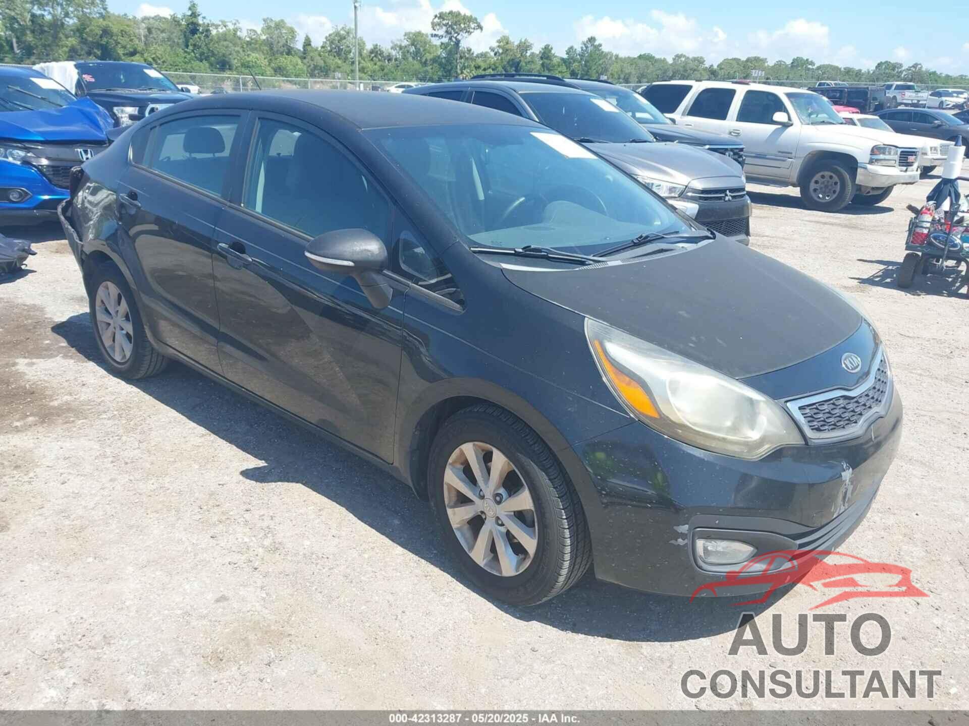 KIA RIO 2013 - KNADN4A32D6119638