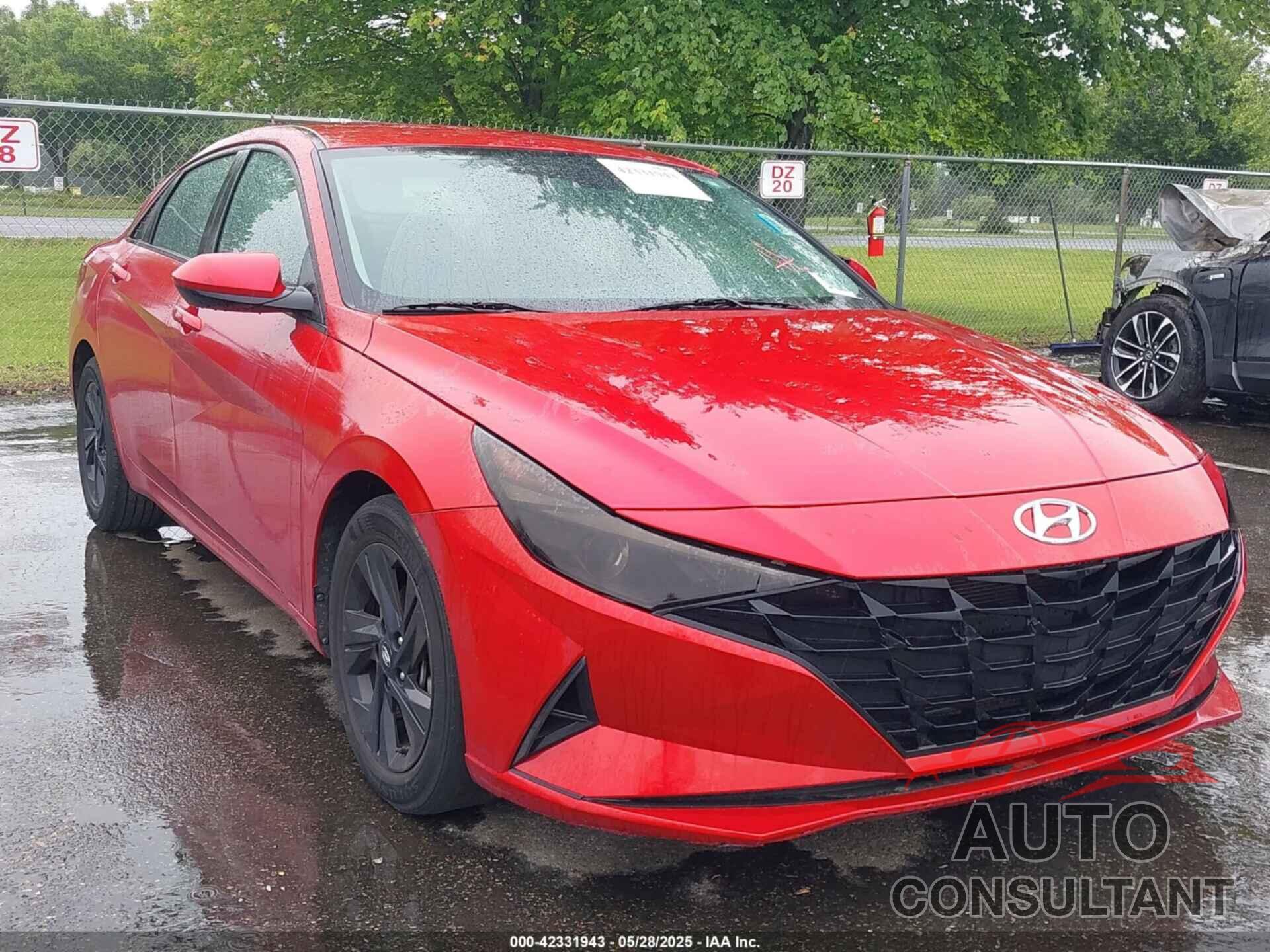 HYUNDAI ELANTRA 2021 - 5NPLM4AG3MH010356