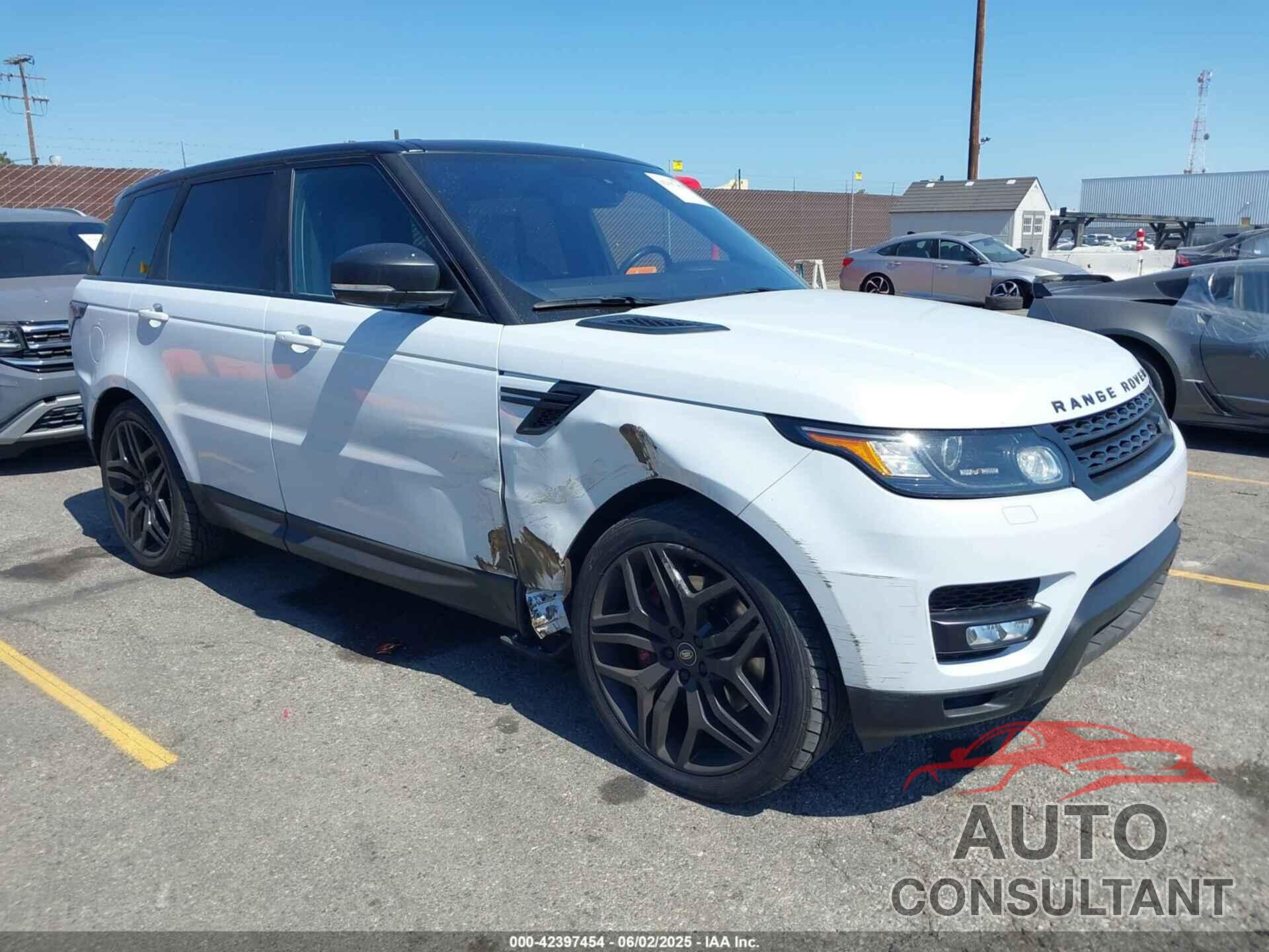 LAND ROVER RANGE ROVER SPORT 2016 - SALWR2EF1GA549972