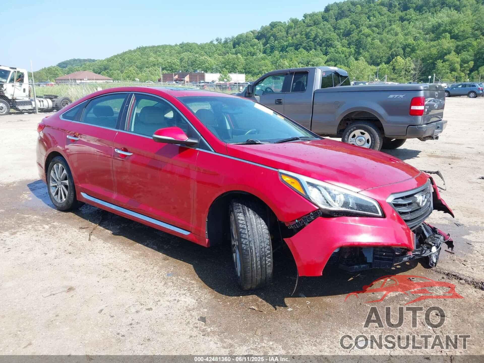 HYUNDAI SONATA 2017 - 5NPE34AF0HH496892