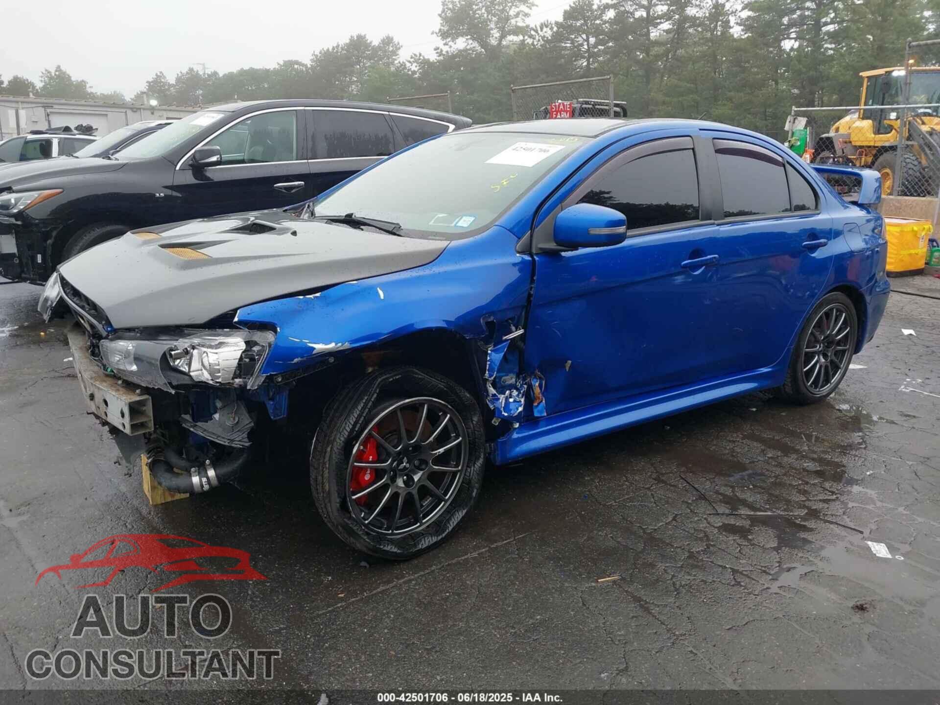 MITSUBISHI LANCER EVOLUTION 2015 - JA32W7FV2FU028160