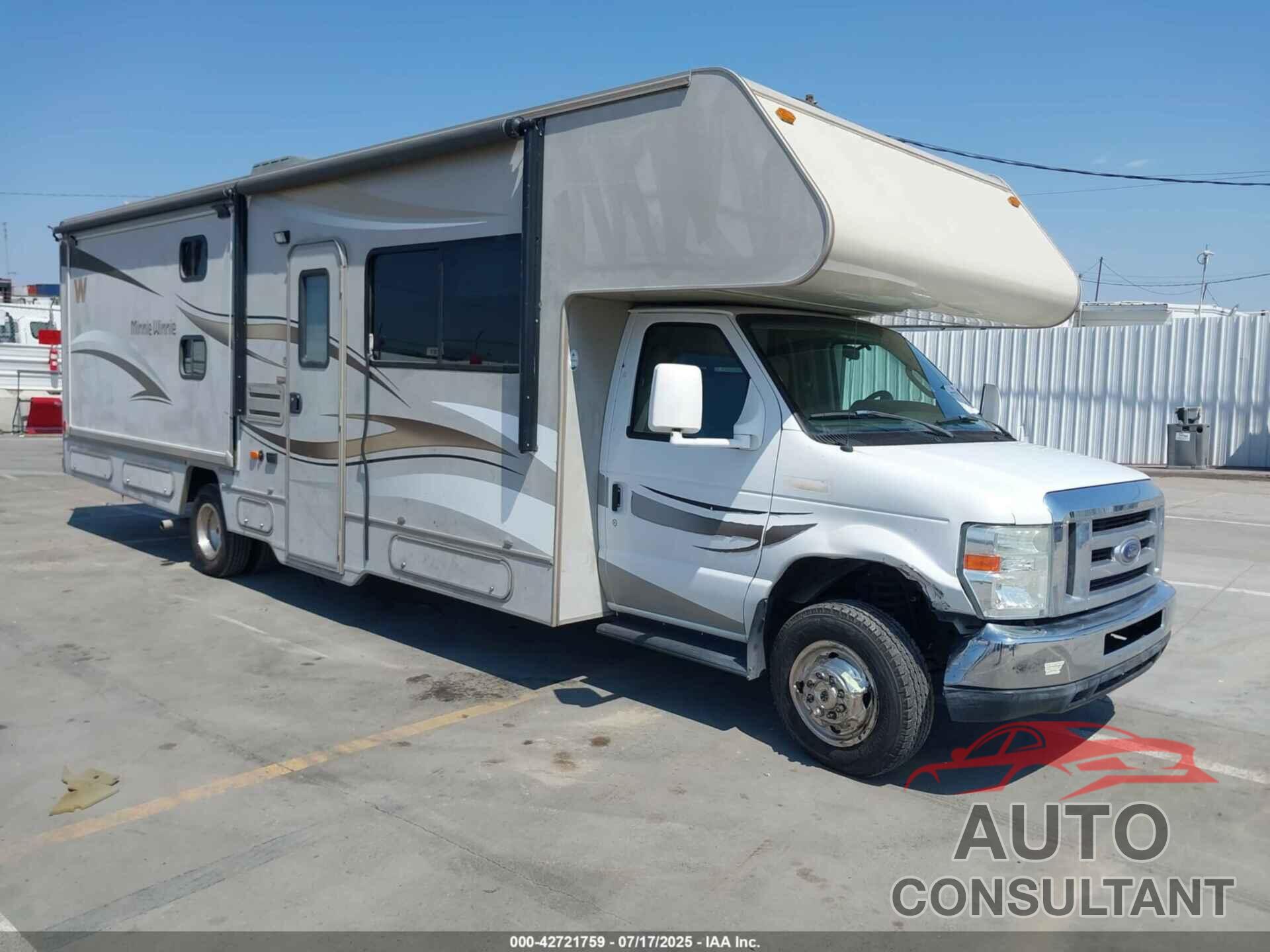 FORD E-450 CUTAWAY 2013 - 1FDXE4FSXDDB32581