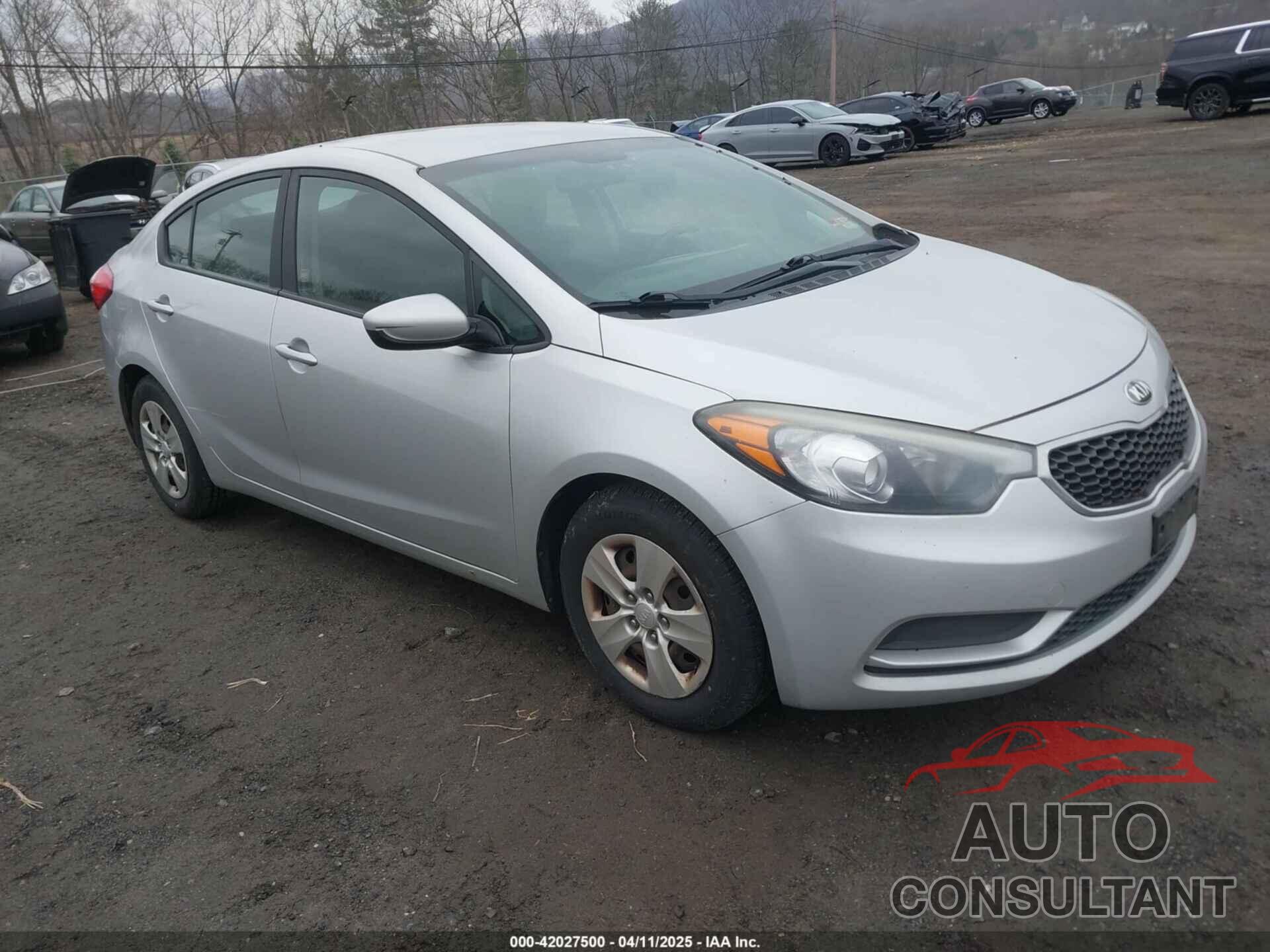 KIA FORTE 2016 - KNAFK4A67G5501704