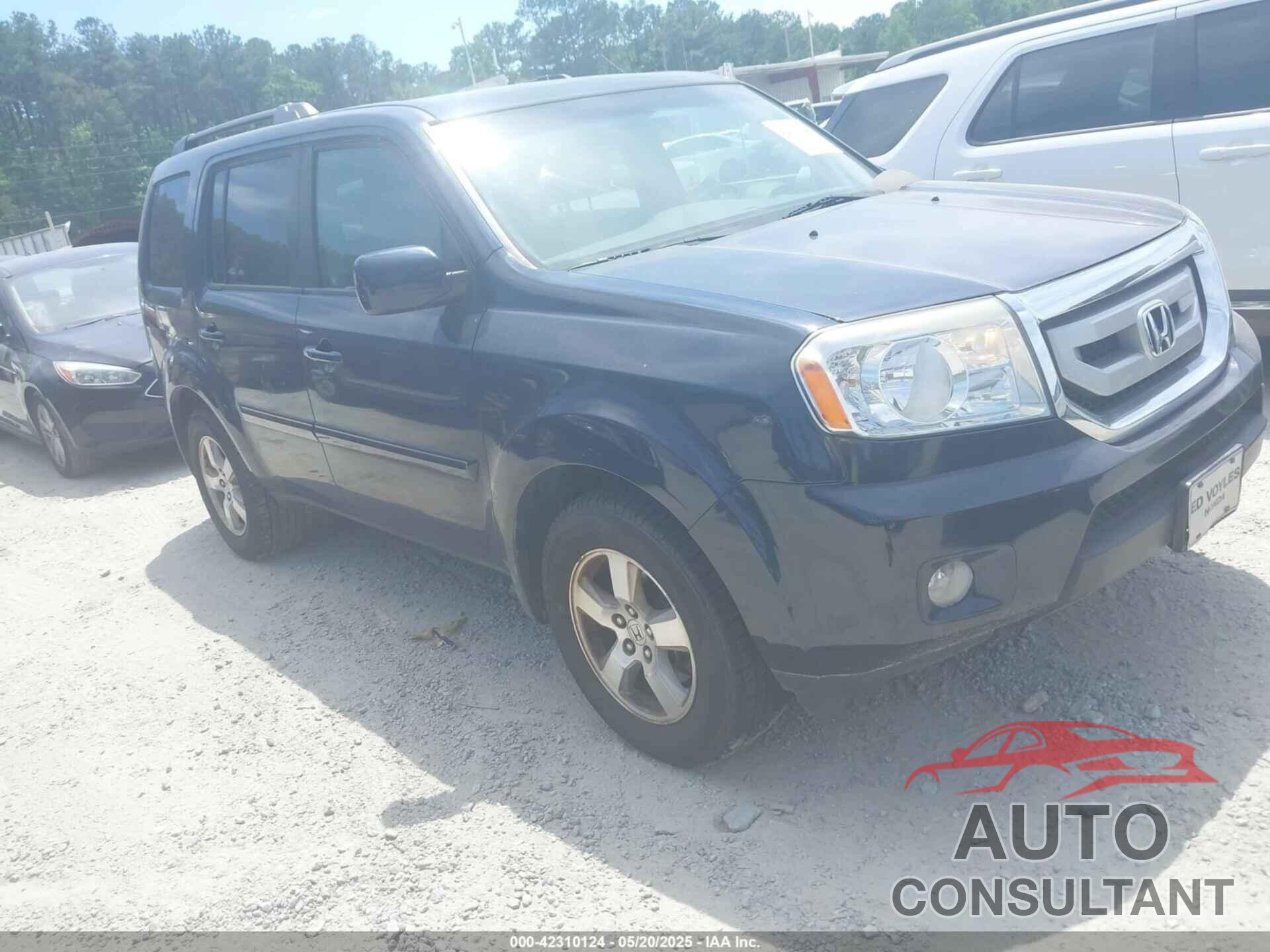 HONDA PILOT 2009 - 5FNYF38599B018529