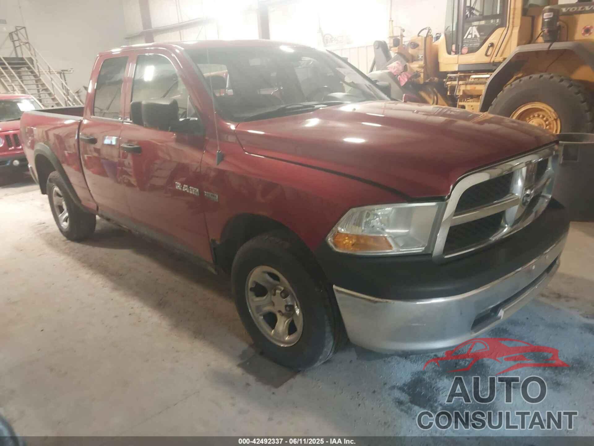 DODGE RAM 1500 2010 - 1D7RV1GT0AS217722