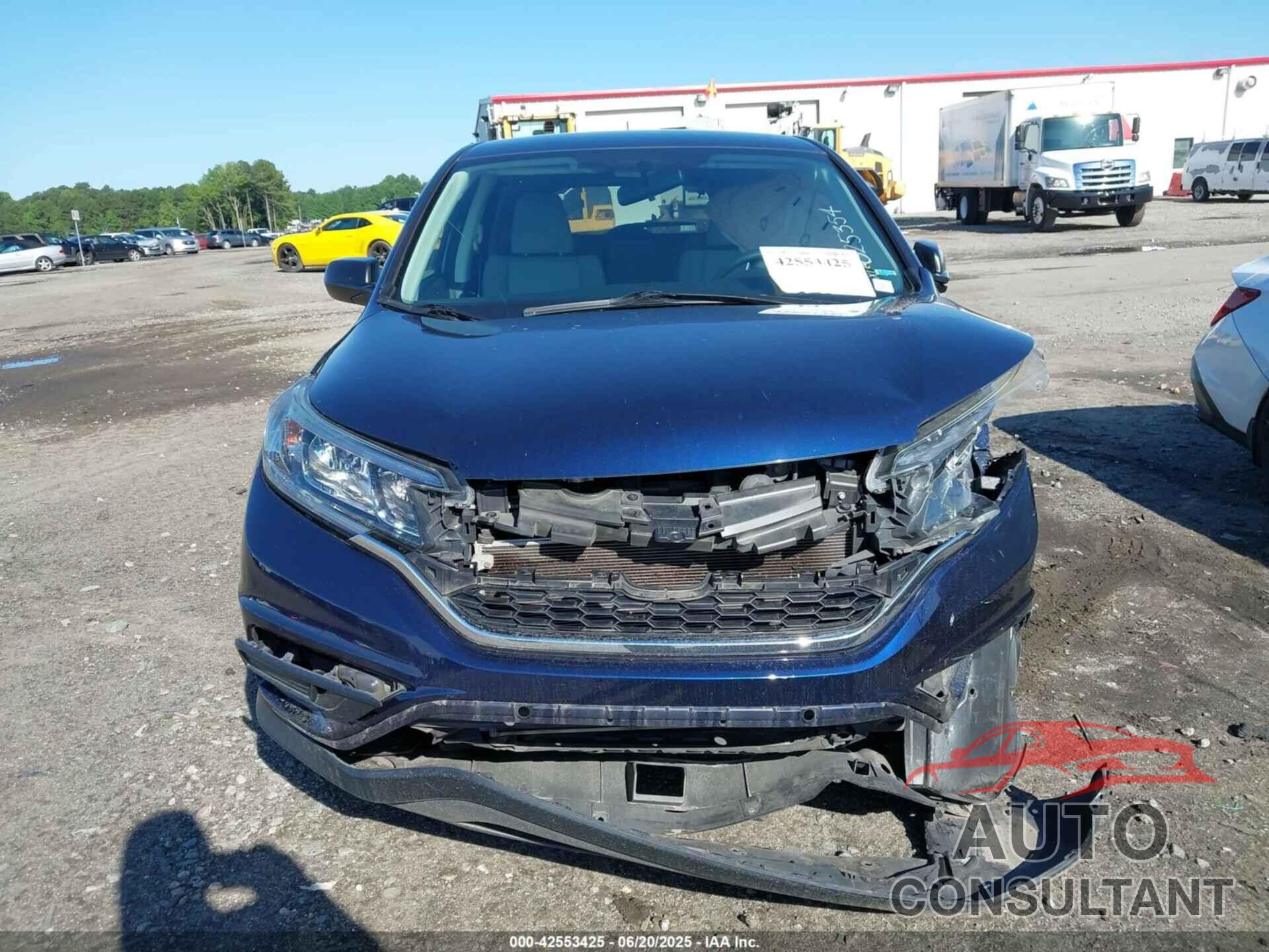 HONDA CR-V 2016 - 5J6RM3H45GL025354