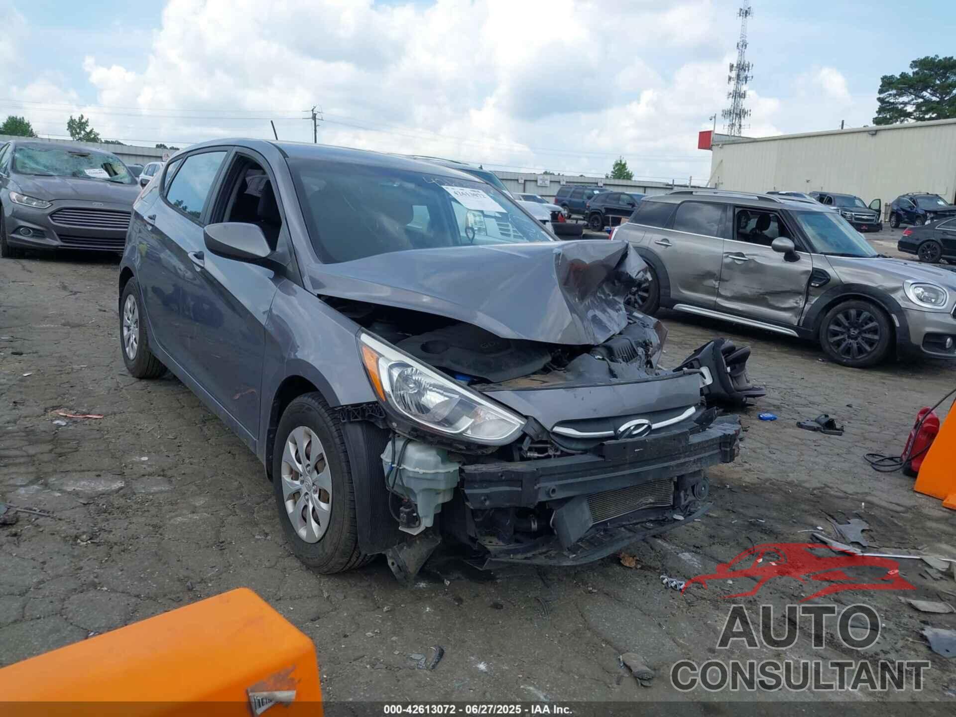HYUNDAI ACCENT 2015 - KMHCT5AE3FU233251