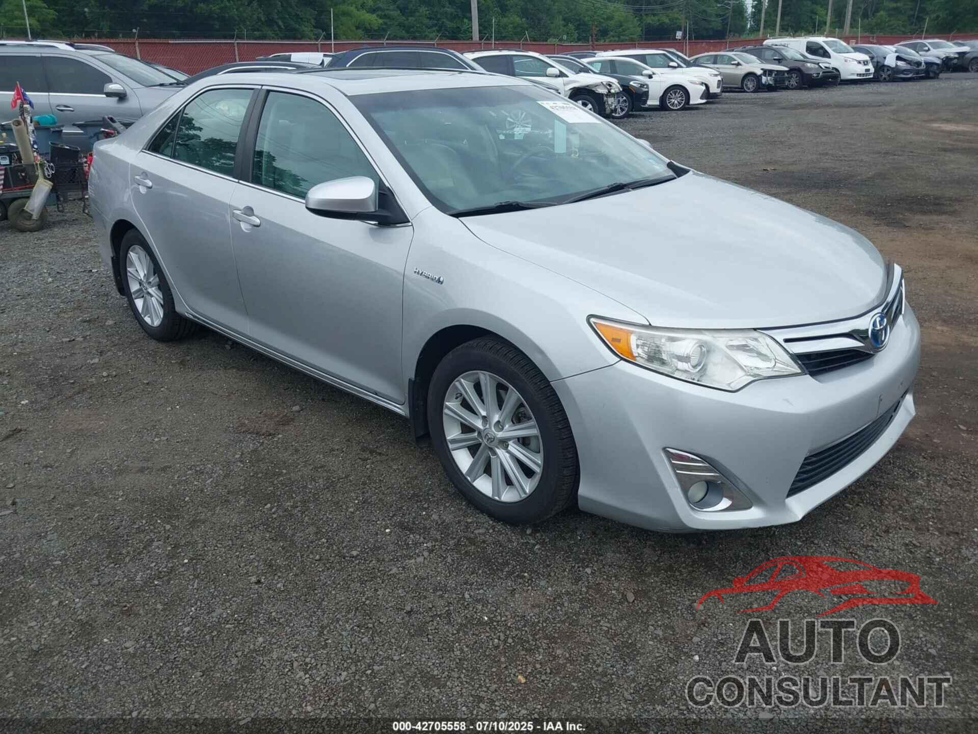 TOYOTA CAMRY HYBRID 2012 - 4T1BD1FK2CU029035