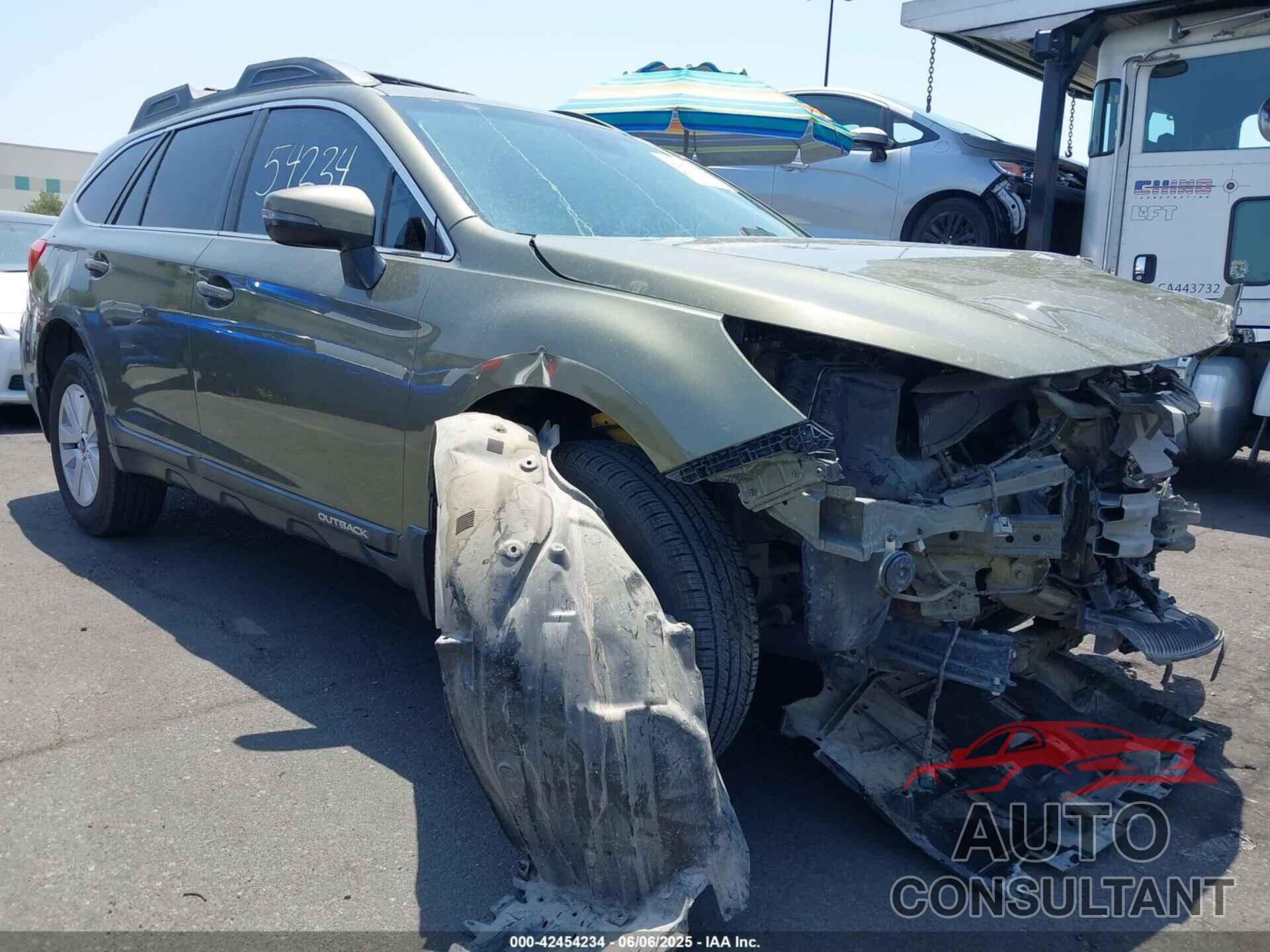 SUBARU OUTBACK 2018 - 4S4BSAFC2J3291672