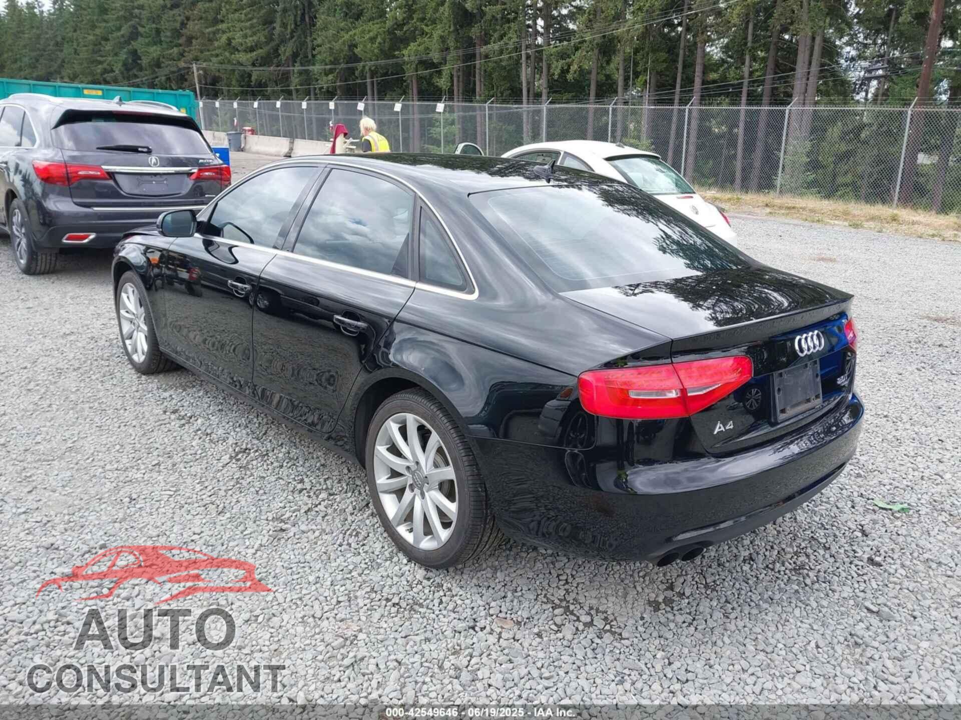 AUDI A4 2013 - WAUFFAFL5DN010836