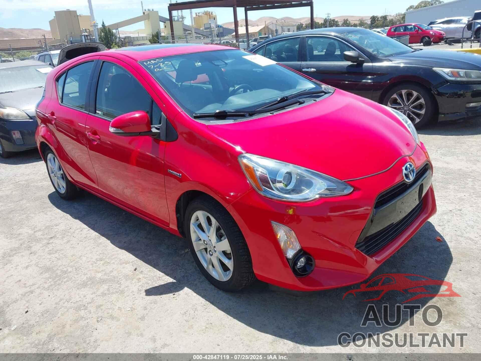 TOYOTA PRIUS C 2016 - JTDKDTB32G1128833