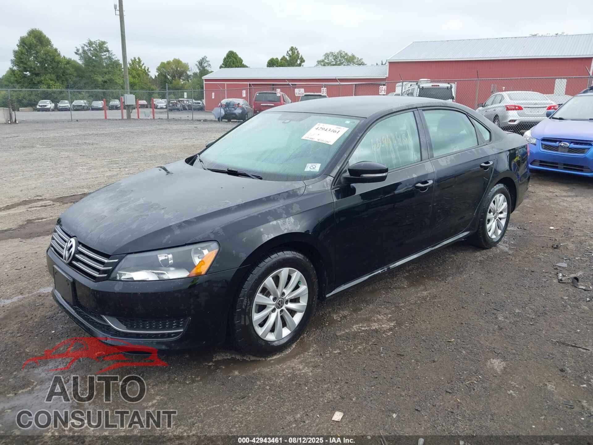 VOLKSWAGEN PASSAT 2013 - 1VWAP7A3XDC033154