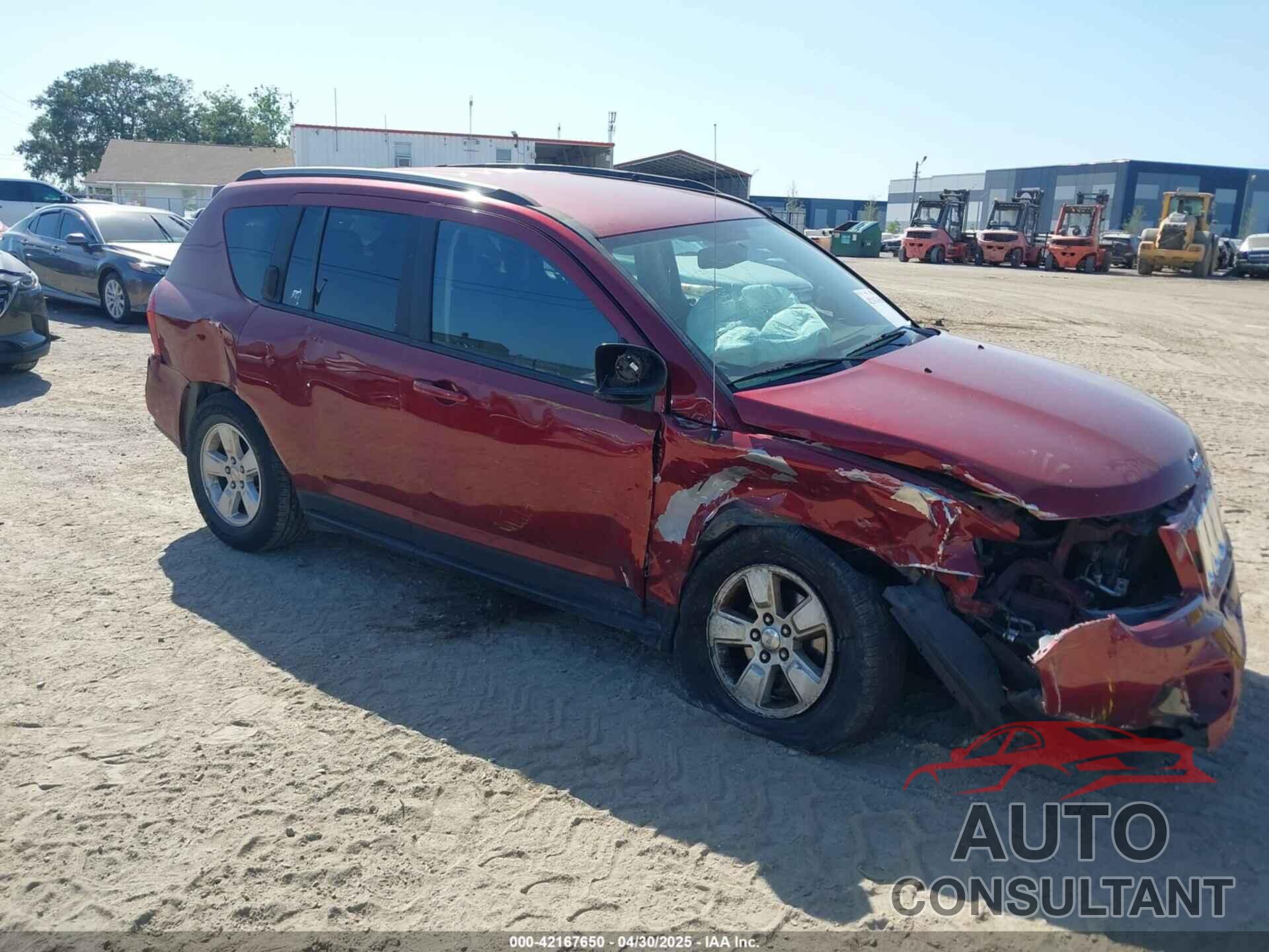JEEP COMPASS 2017 - 1C4NJCBA2HD166955