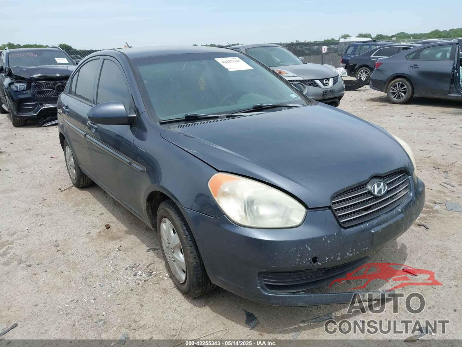 HYUNDAI ACCENT 2009 - KMHCN46C79U360777