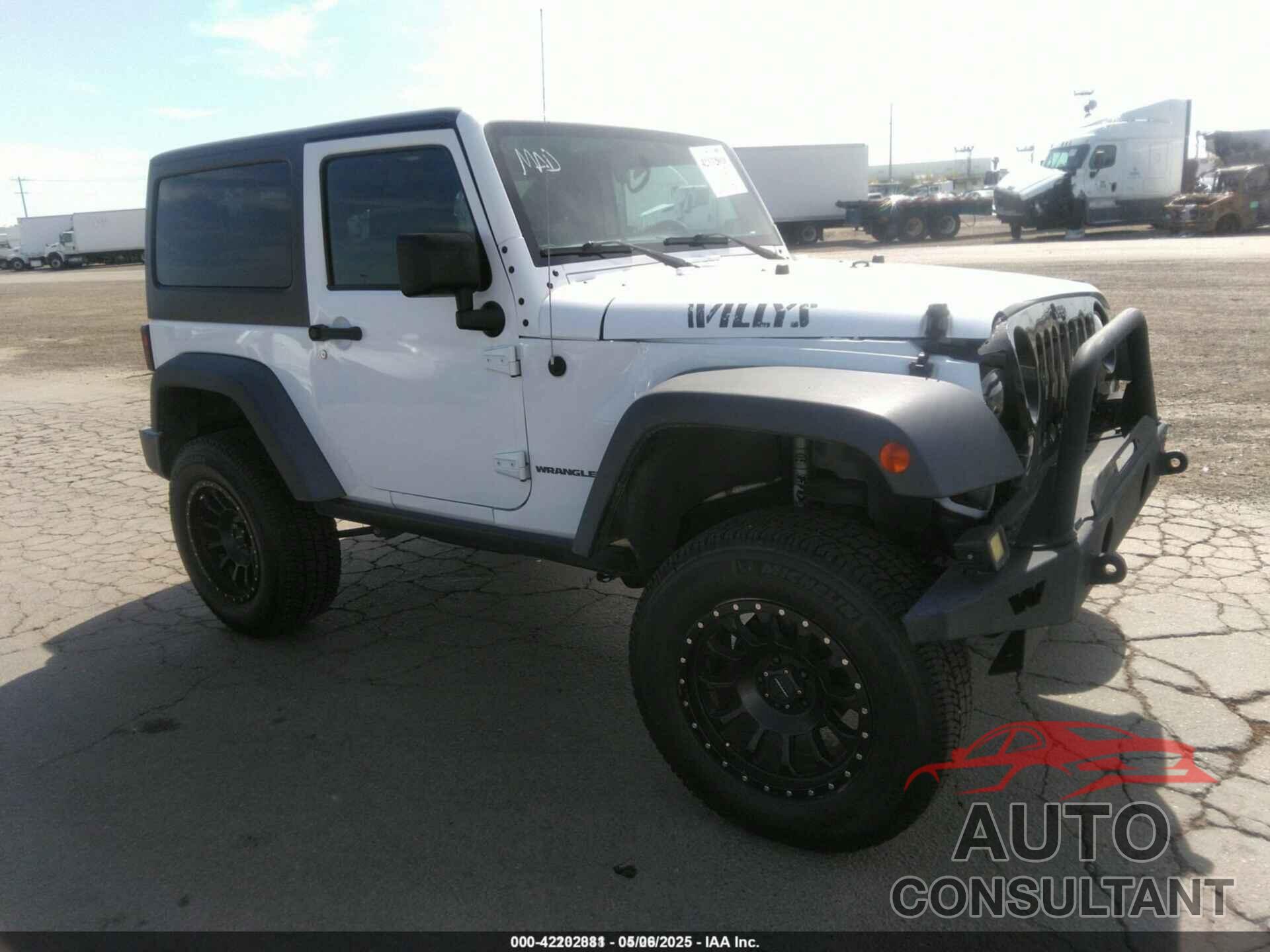 JEEP WRANGLER 2016 - 1C4AJWAG2GL280156