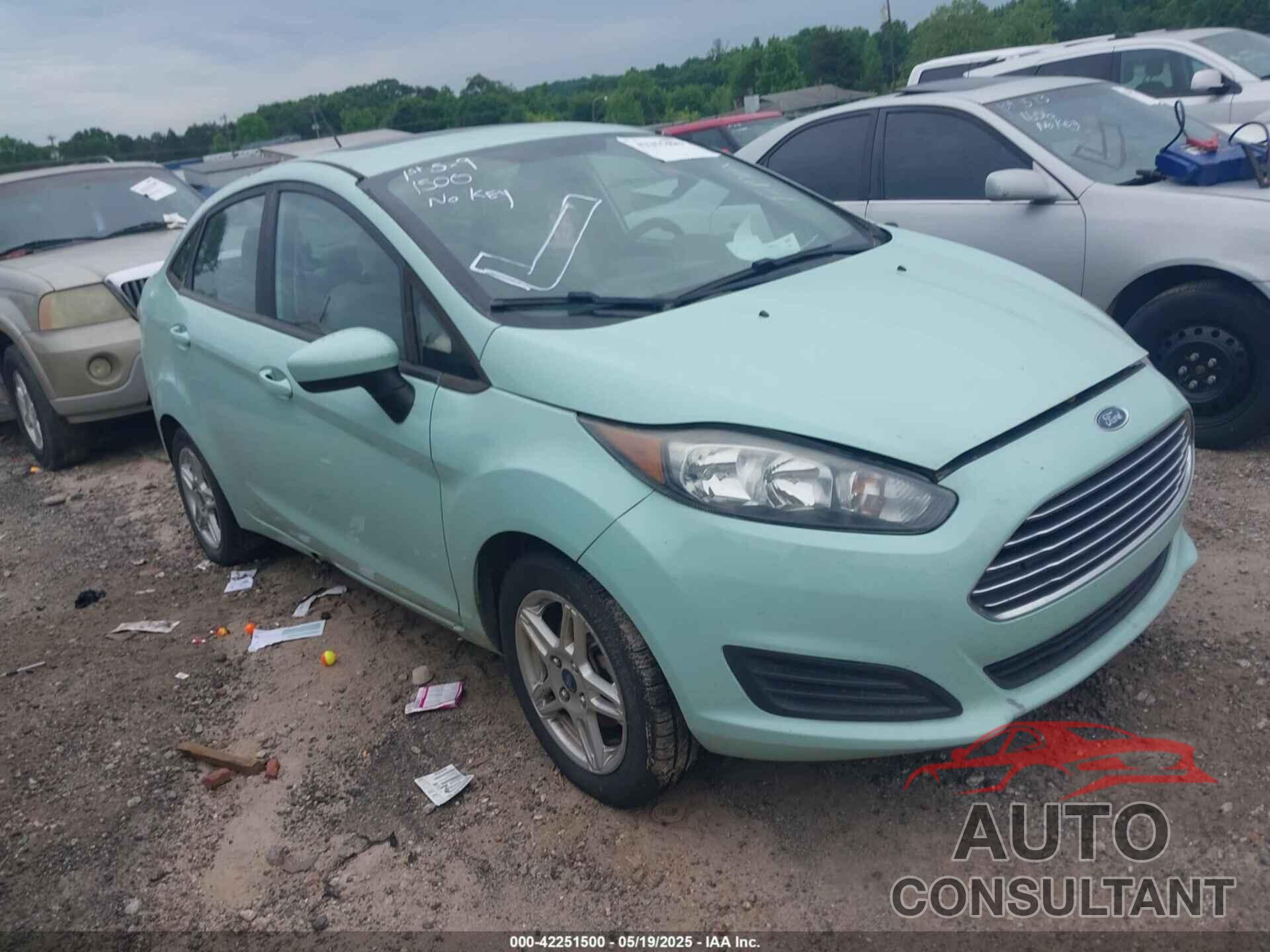 FORD FIESTA 2017 - 3FADP4BJ3HM121307
