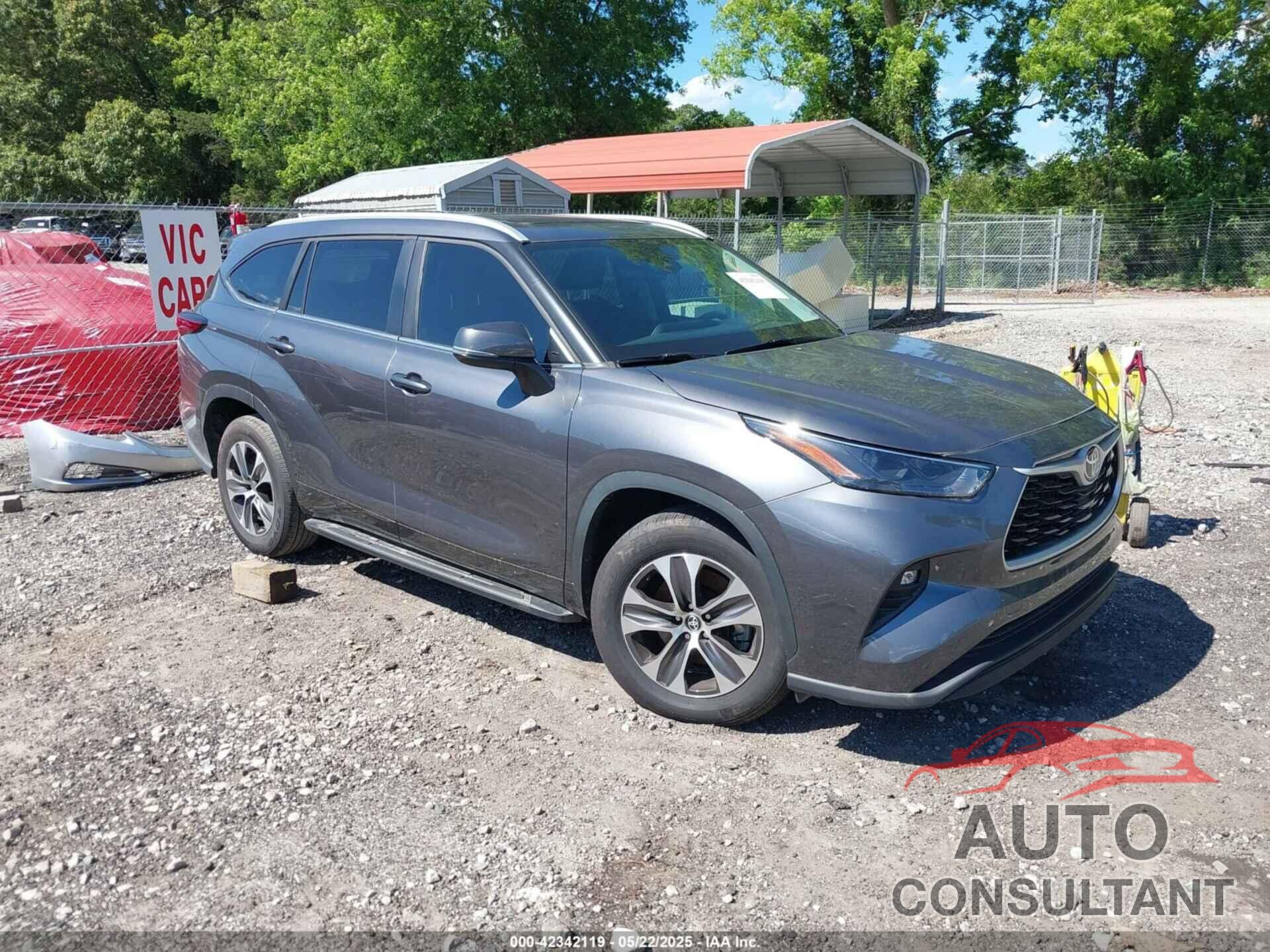 TOYOTA HIGHLANDER 2023 - 5TDKDRAH3PS022619