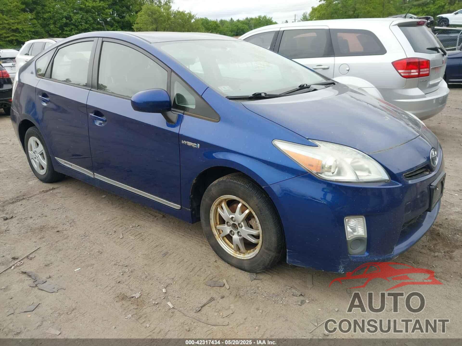 TOYOTA PRIUS 2010 - JTDKN3DU3A0225295